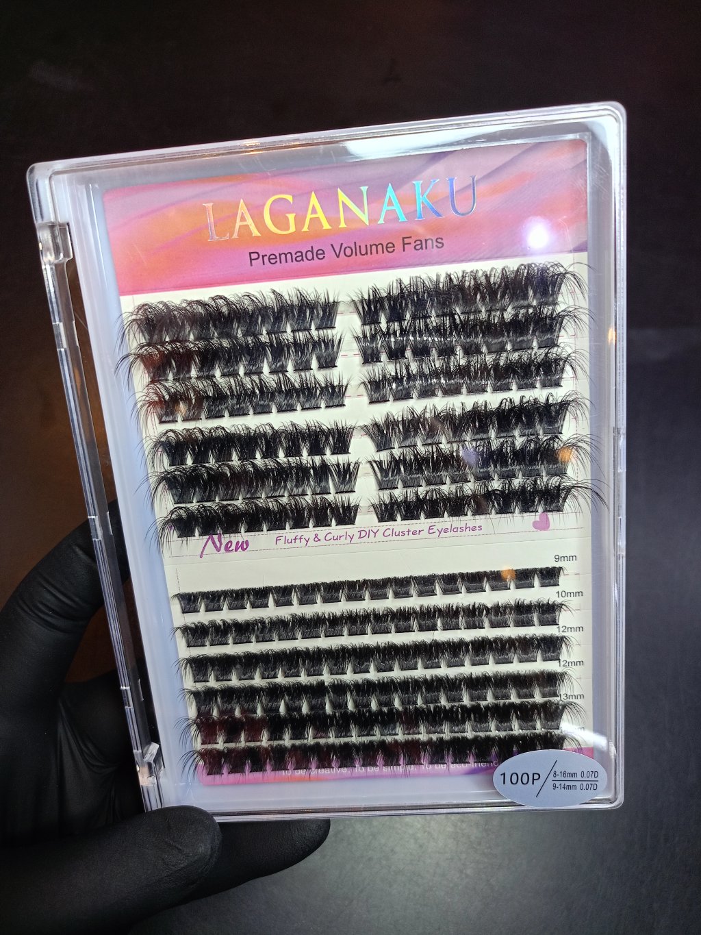 CÍLIOS TUFINHO LAGANAKU 100P/0.07D