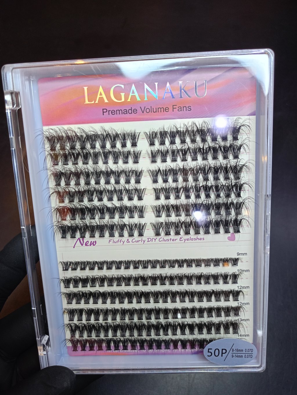 CÍLIOS TUFINHO LAGANAKU 50P/0.07D