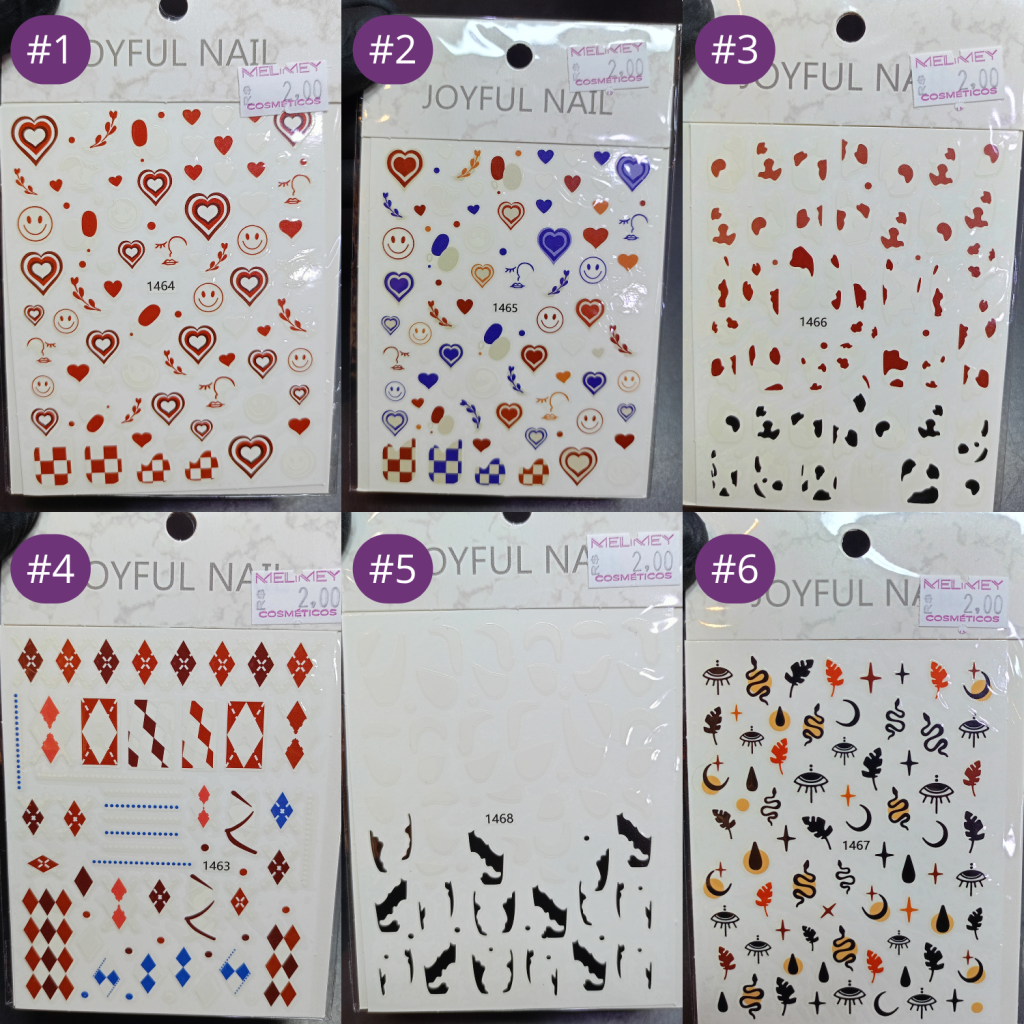 ADESIVO PARA UNHAS JOYFUL NAILS