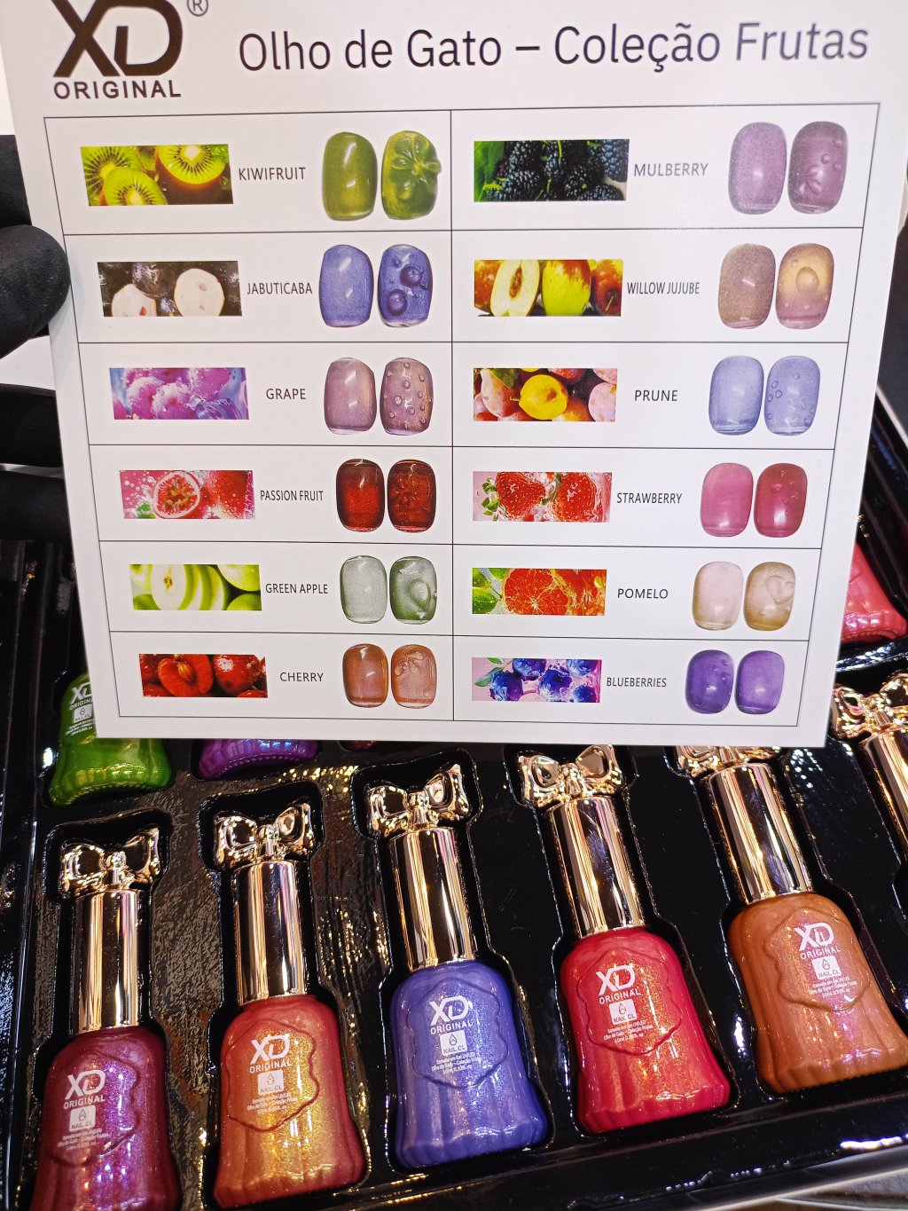 ESMALTE EM GEL 10ML XD OLHO DE GATO