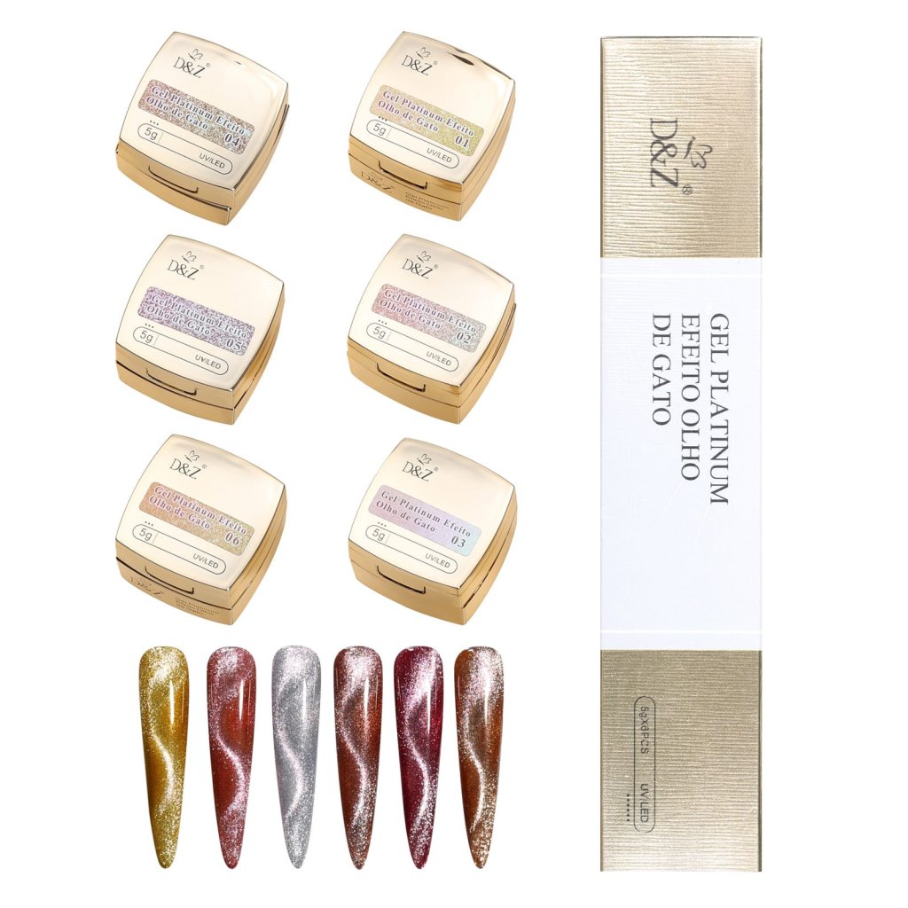 KIT COMPLETO PLATINUM EFEITO OLHO DE GATO D&Z