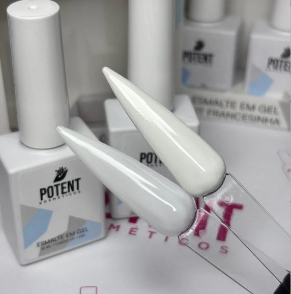 KIT ESMALTE EM GEL FRANCESINHA POTENT
