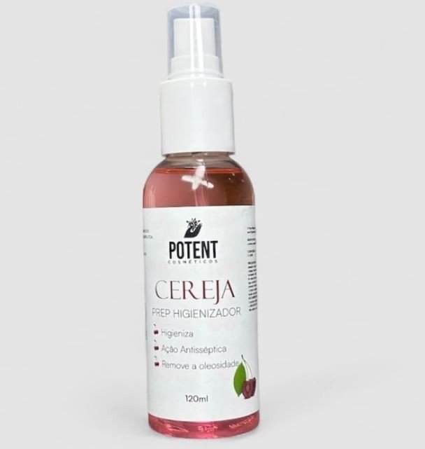 PREP/HIGIENIZADOR CEREJA 120ML POTENT 