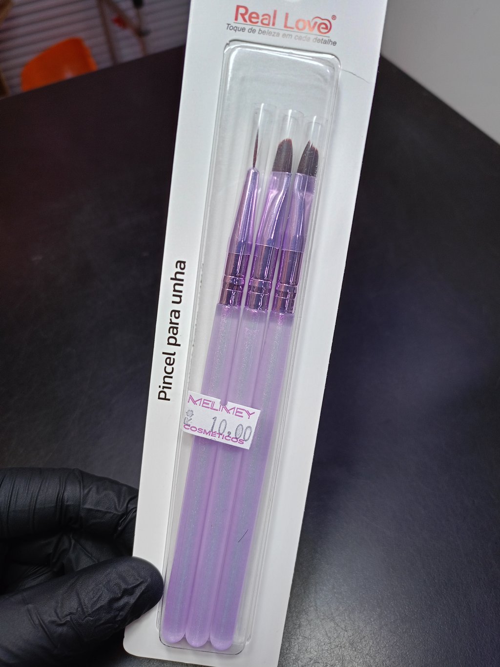 KIT PINCEL REAL LOVE 3 MODELOS