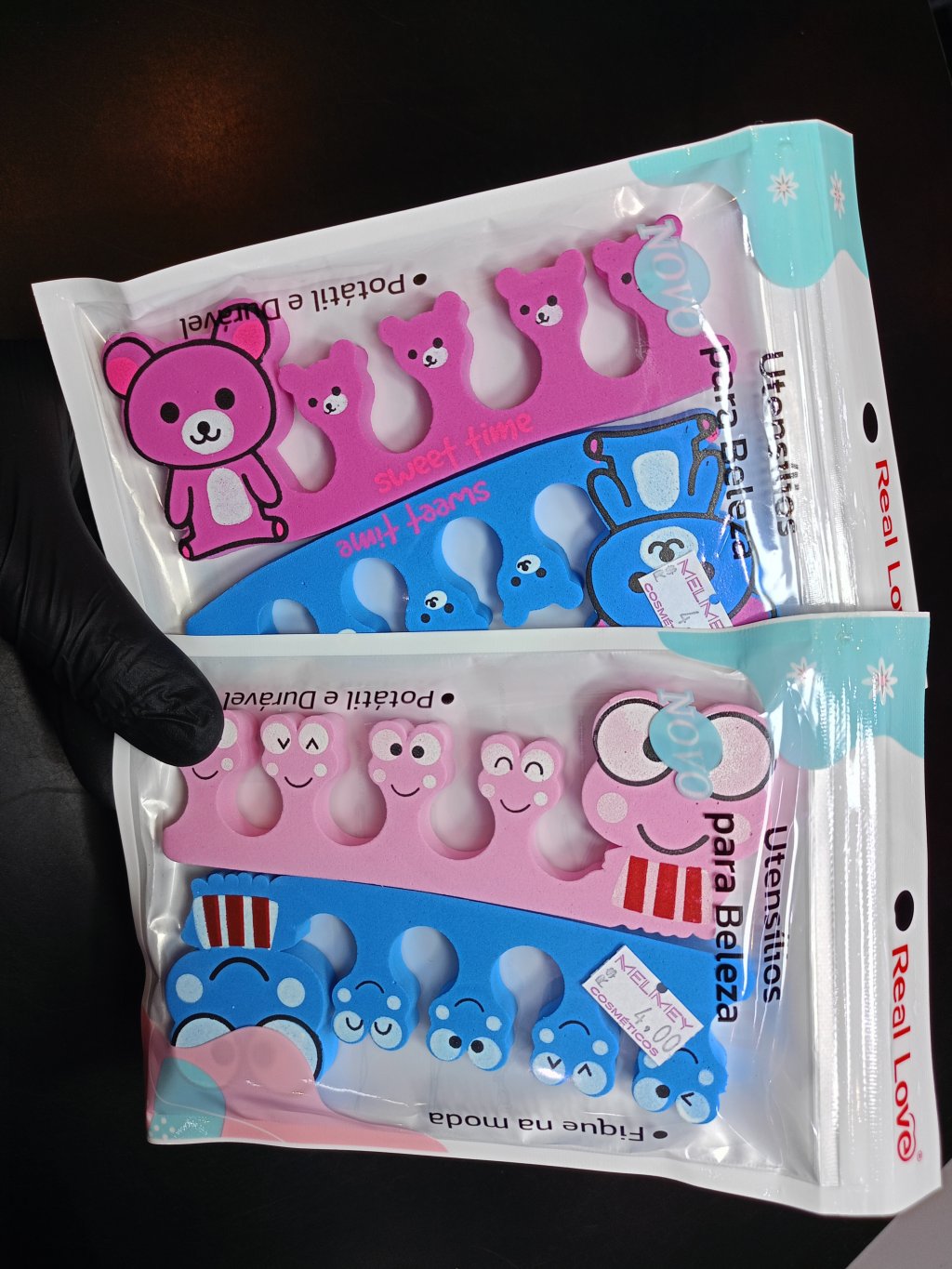 SEPARADOR DE DEDOS REAL LOVE 