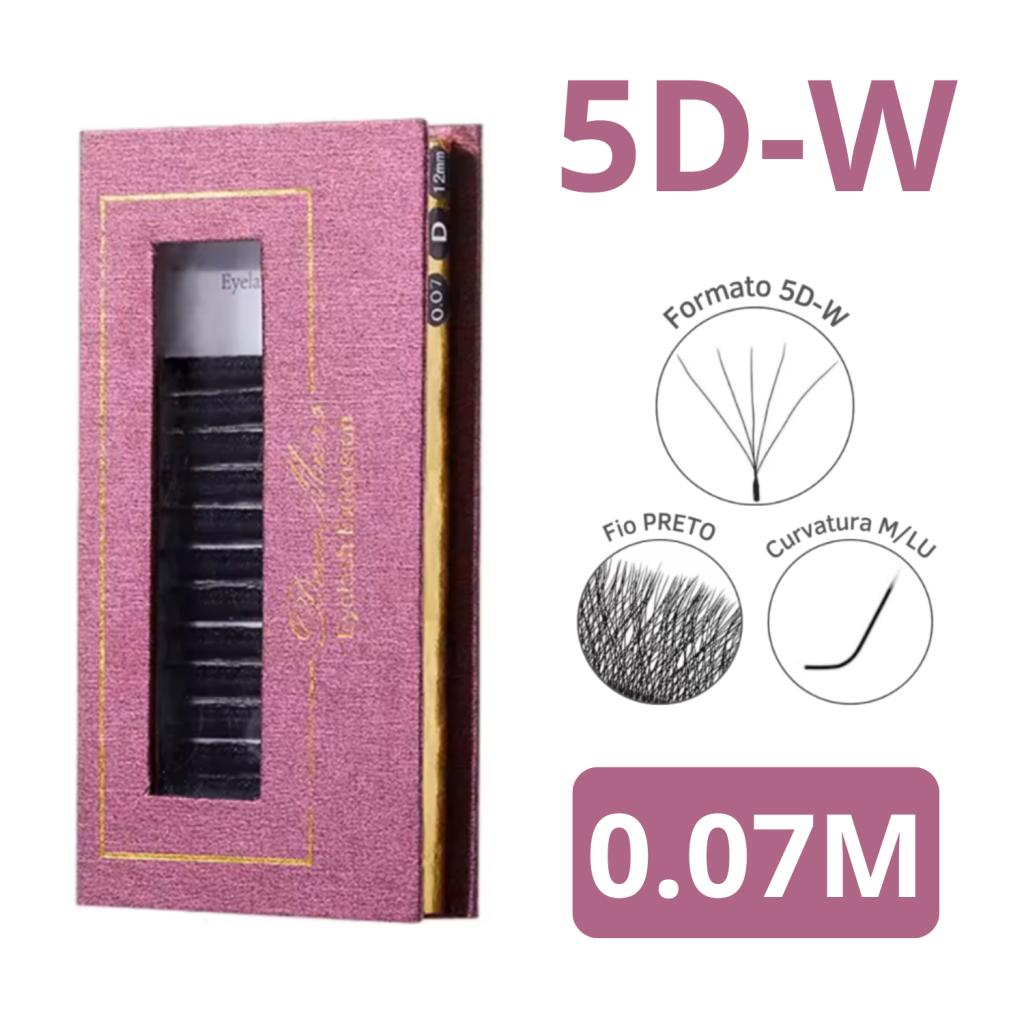 CÍLIOS 5D DECEMARS 0.07M