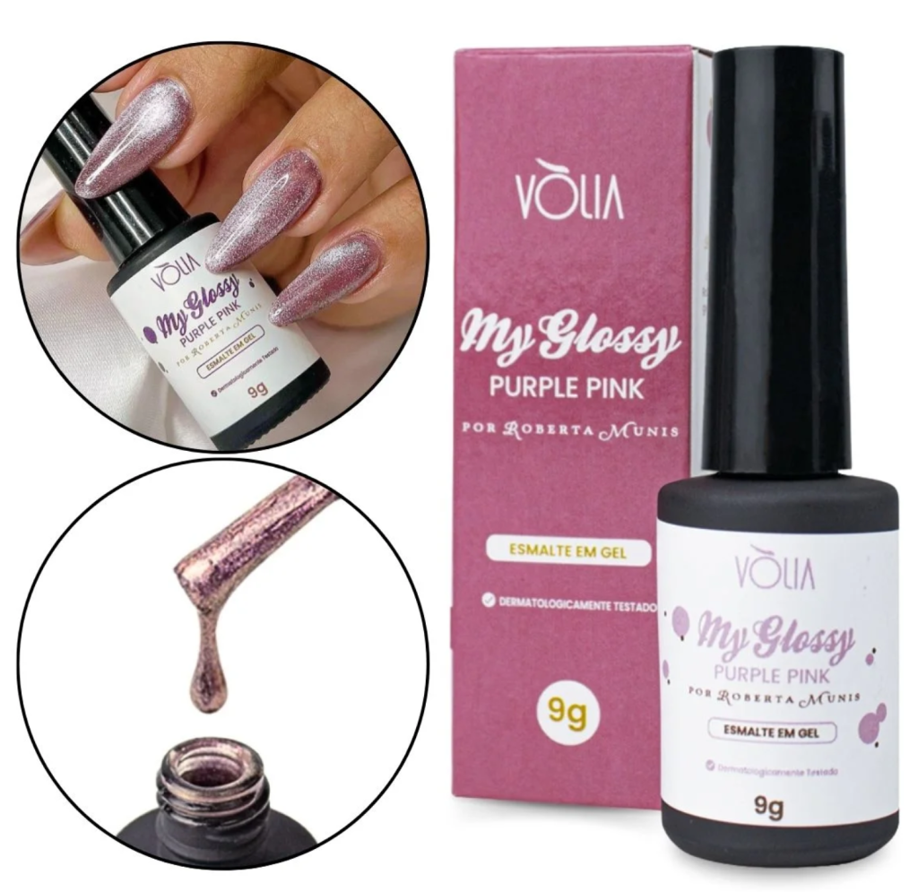 ESMALTE EM GEL MY GLOSSY VOLIA 9G