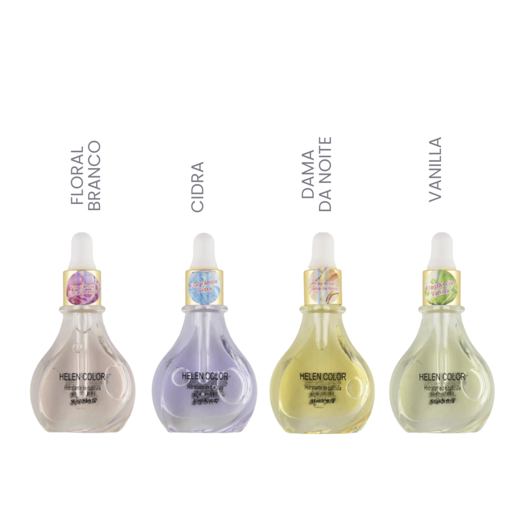 ÓLEO HIDRATANTE DE CUTÍCULAS ÓLEOS NATURAIS 15ML HELEN COLOR