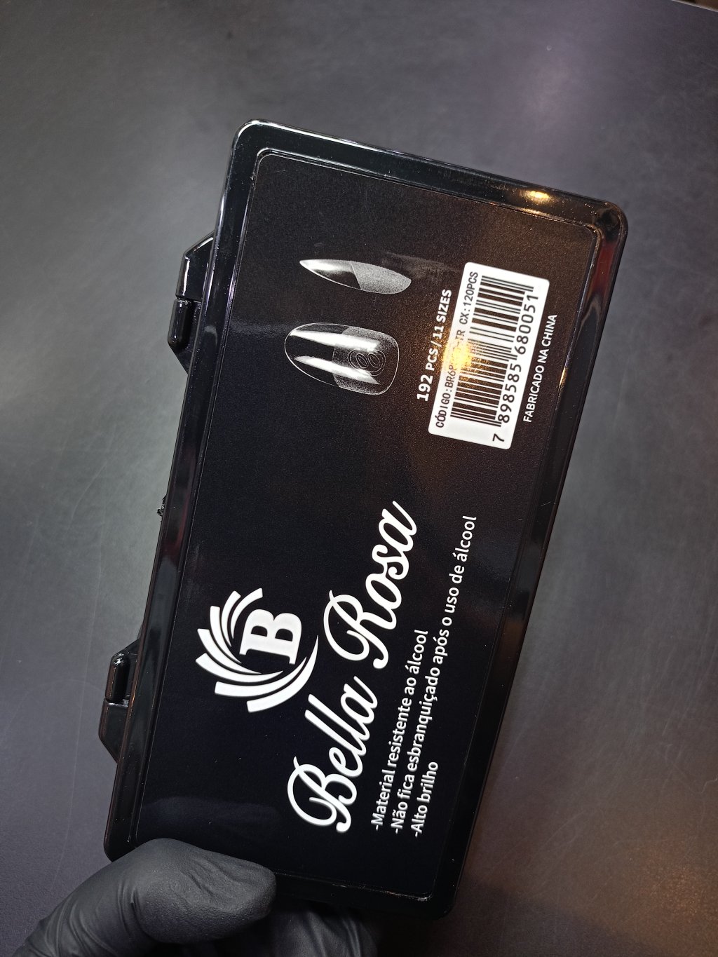 UNHA POSTIÇA BELLA ROSA (STILETTO)