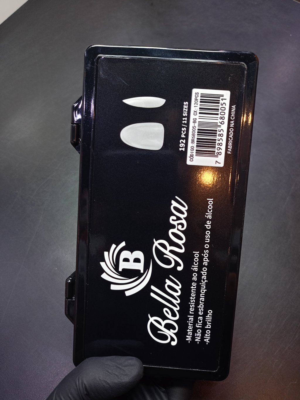 UNHA POSTIÇA BELLA ROSA (STILETTO)