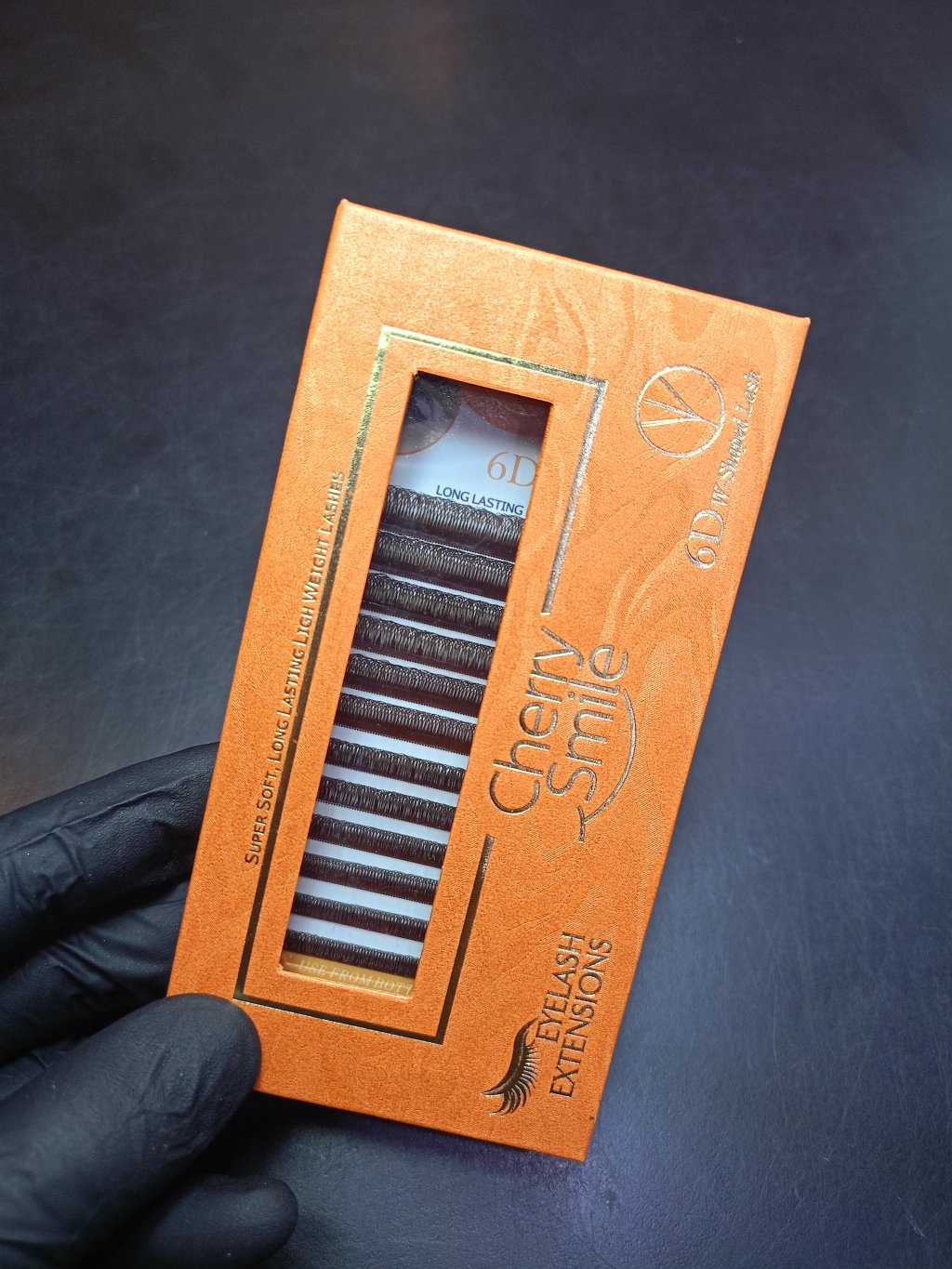 CÍLIOS 6D CHERRY SMILE MARROM 0.07D