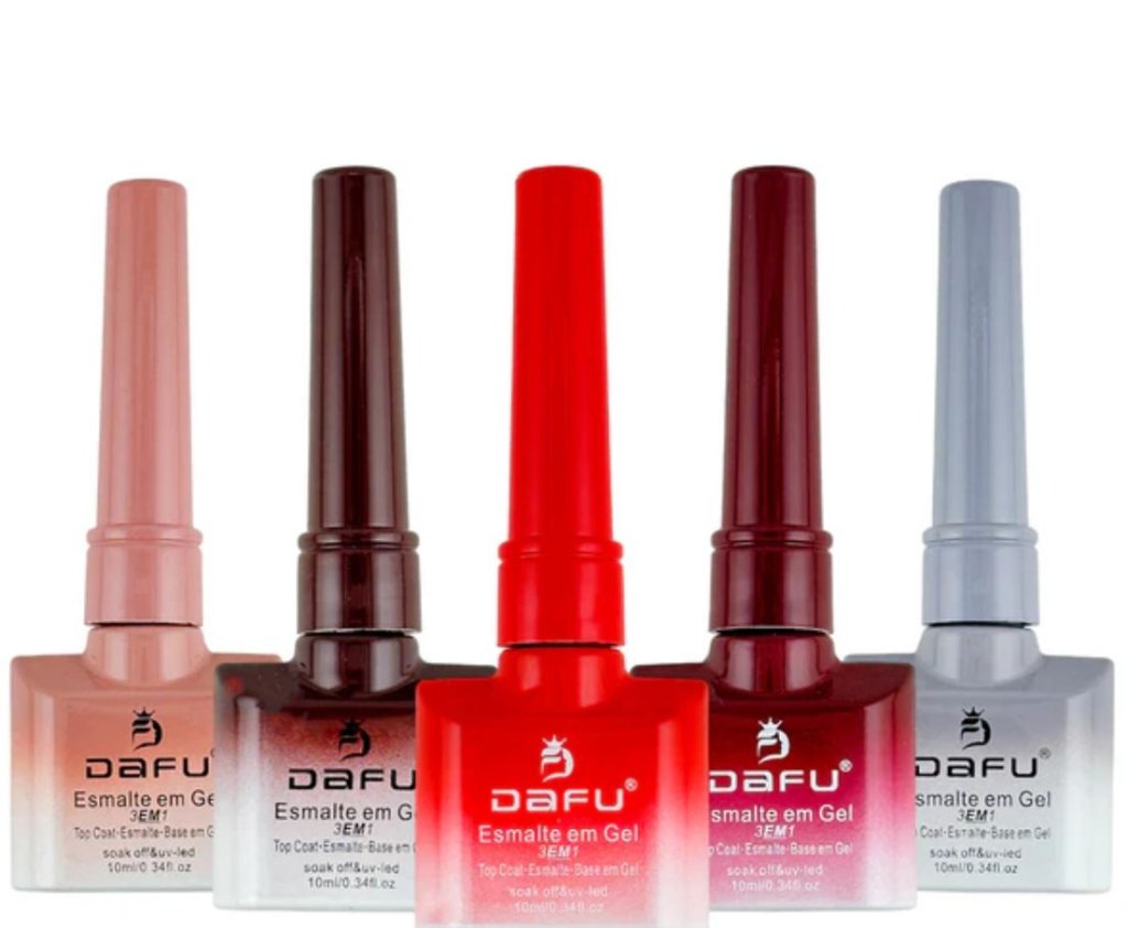 ESMALTE EM GEL 10ML DAFU 3 EM 1