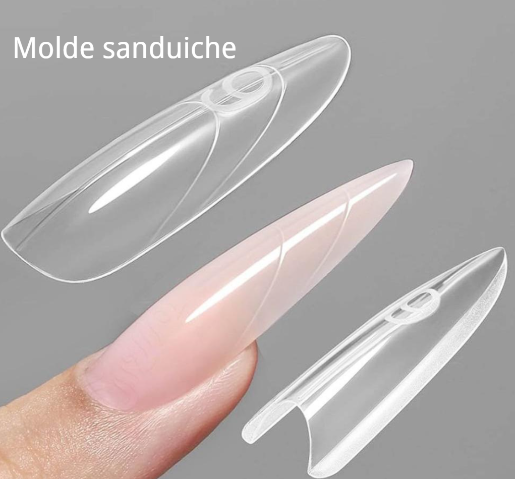 MOLDE SANDUICHE MR NAIL ALMOND