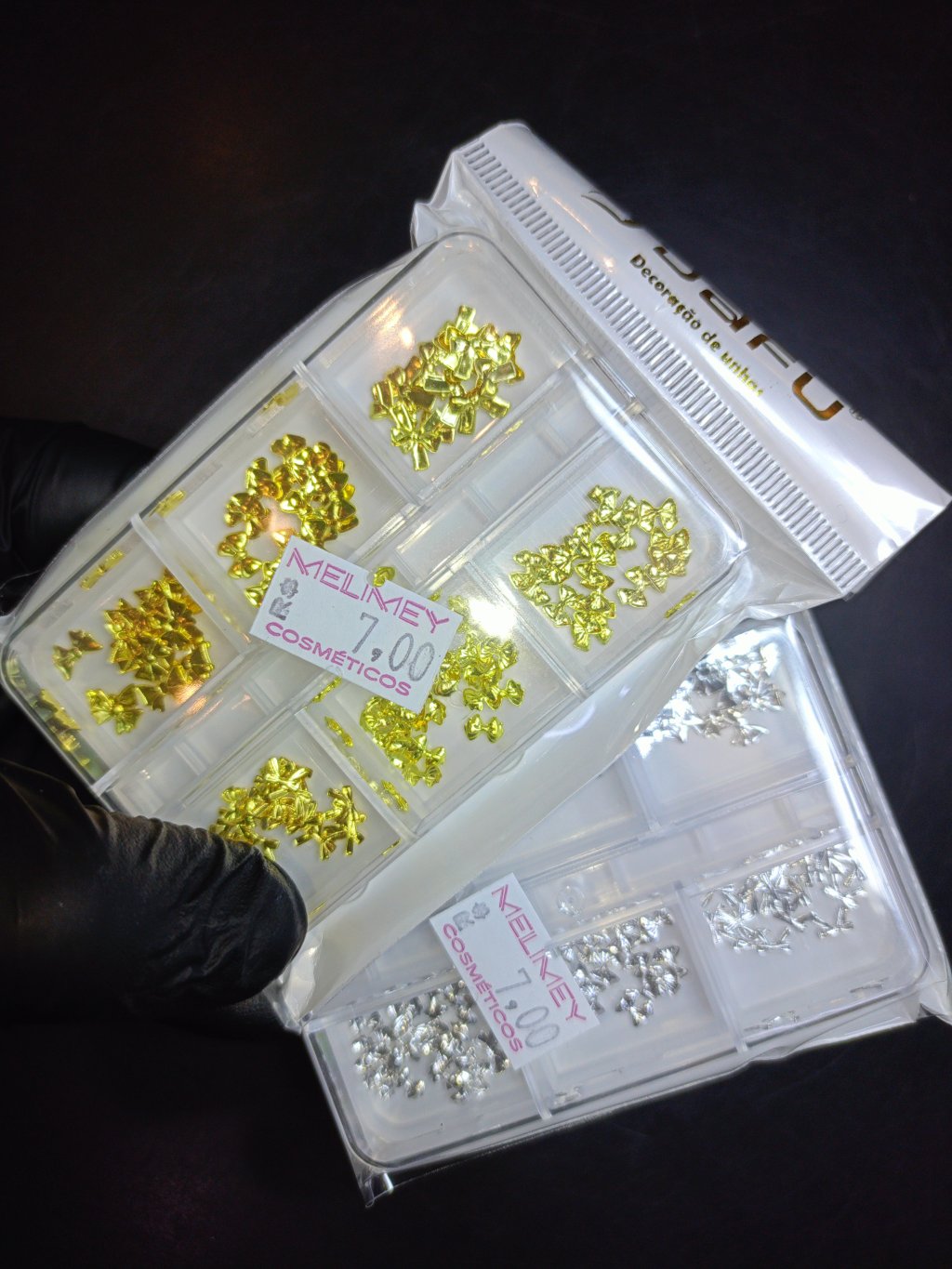 KIT DECORAÇÃO LACINHO METAL