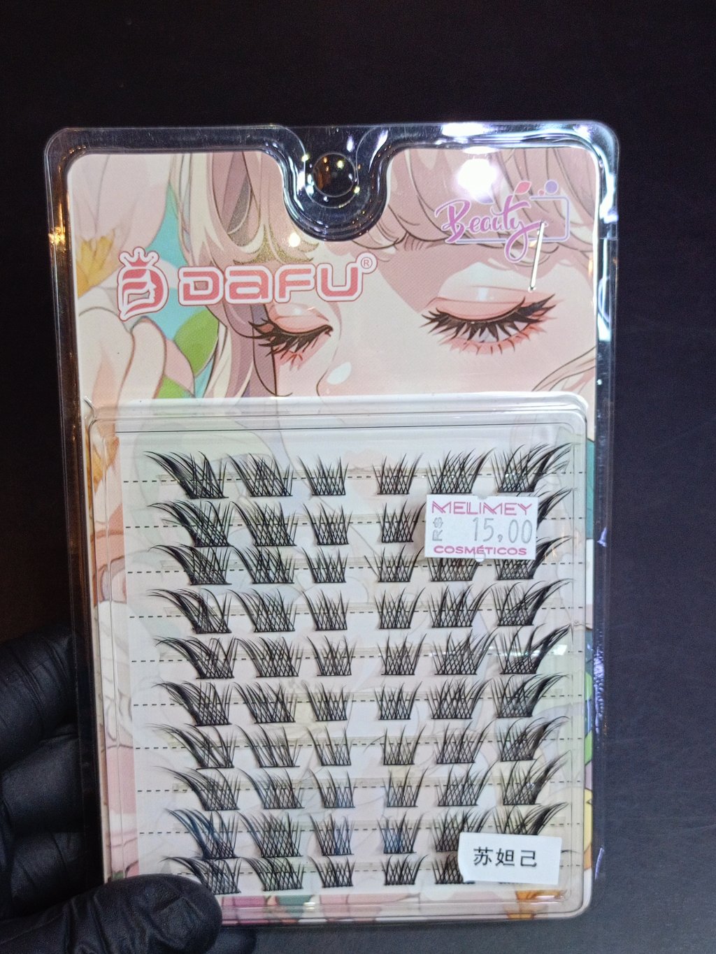 CÍLIOS TUFINHO DAFU (EMBALAGEM ANIME)