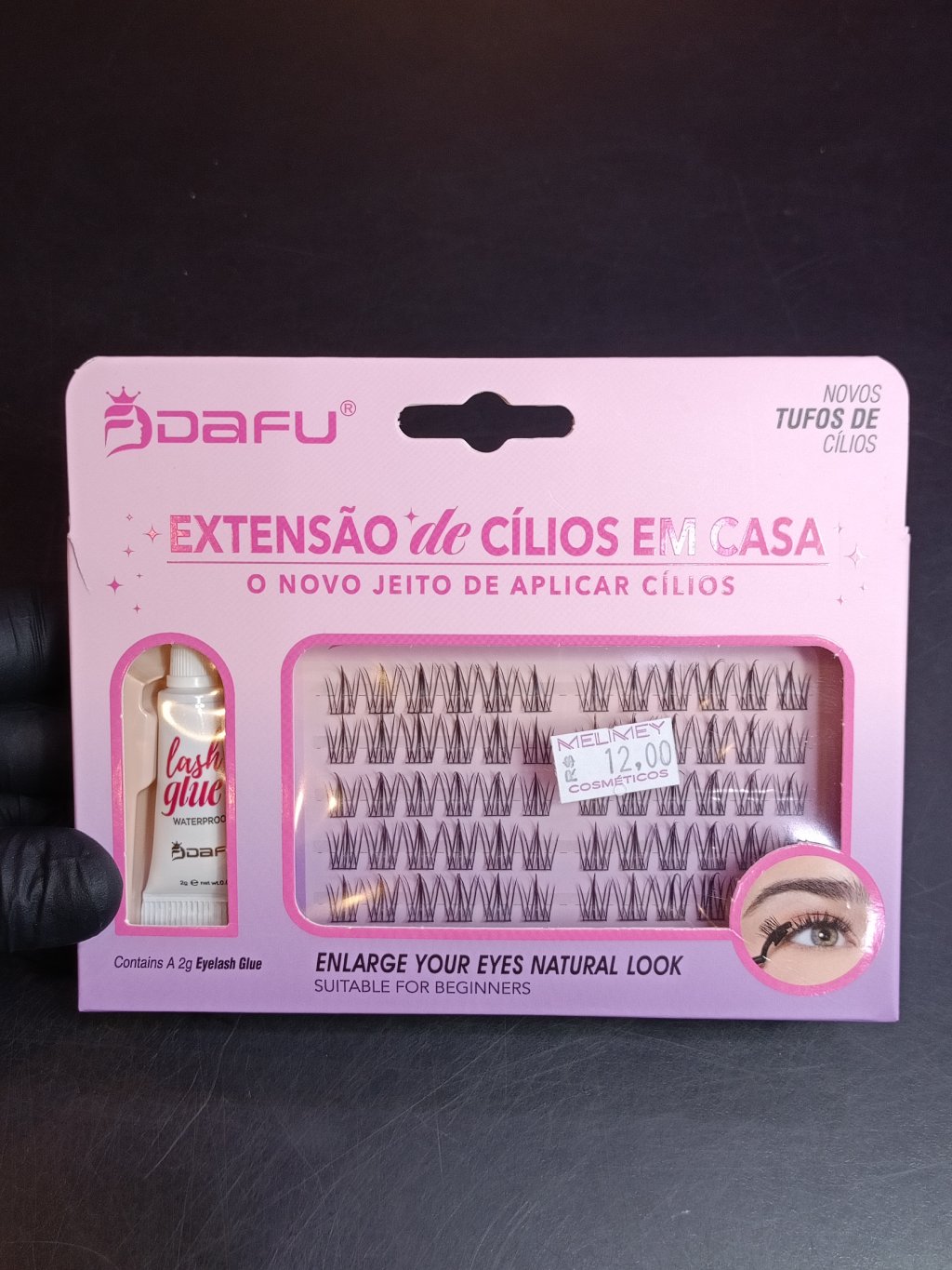 CÍLIOS TUFINHO DAFU (EXTENSÃO DE CÍLIOS EM CASA)