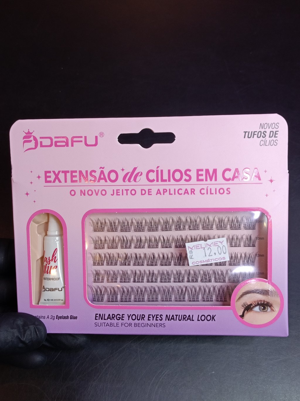 CÍLIOS TUFINHO DAFU (EXTENSÃO DE CÍLIOS EM CASA)