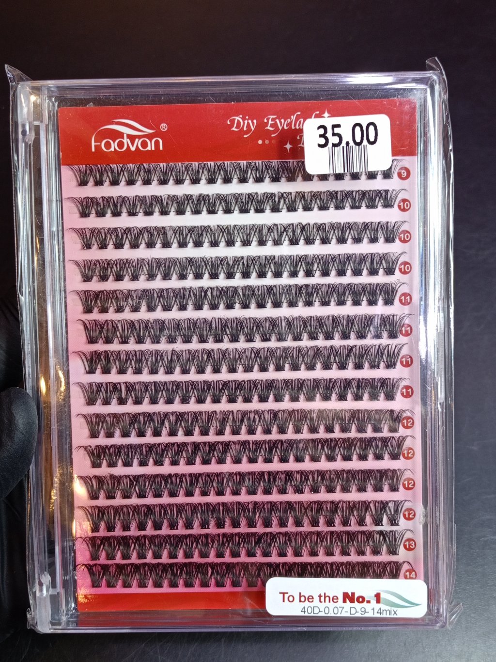 CÍLIOS TUFINHO FADVAN (DIY EYELASH CX ACRÍLICO)