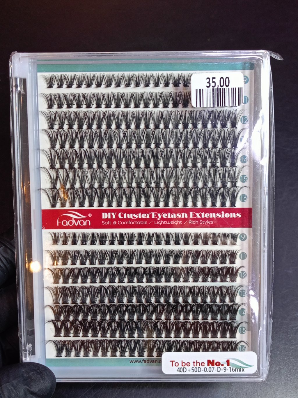 CÍLIOS TUFINHO FADVAN (DIY EYELASH CX ACRÍLICO)