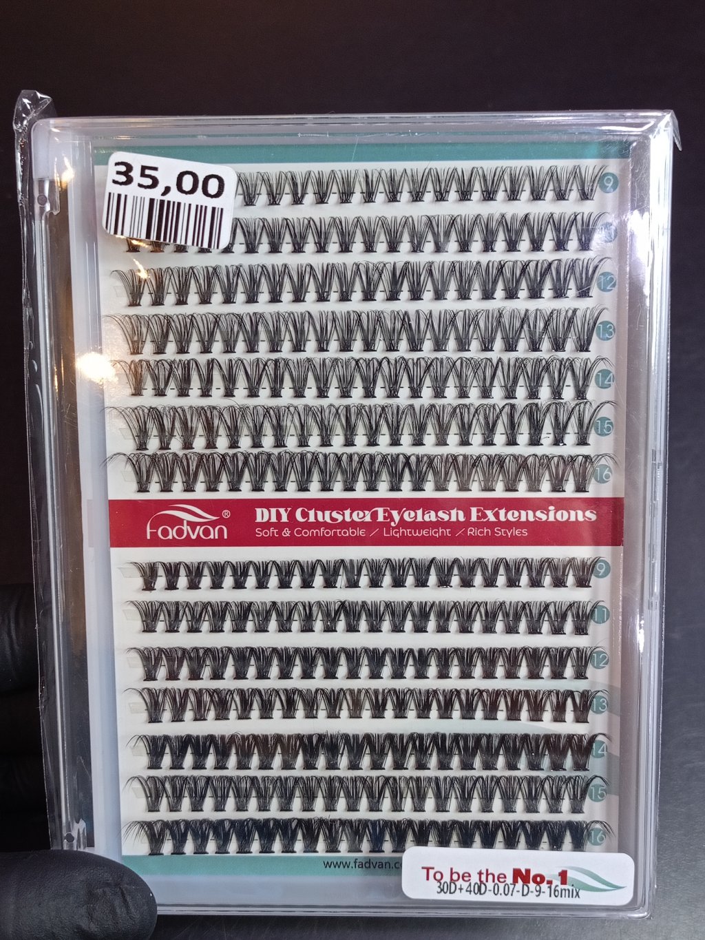 CÍLIOS TUFINHO FADVAN (DIY EYELASH CX ACRÍLICO)