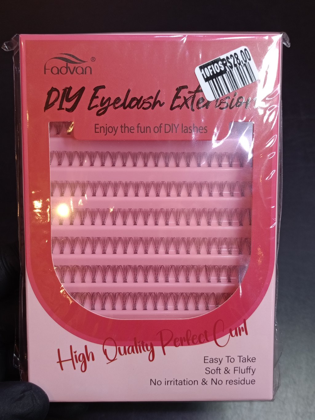 CÍLIOS TUFINHO FADVAN (10 FIOS)