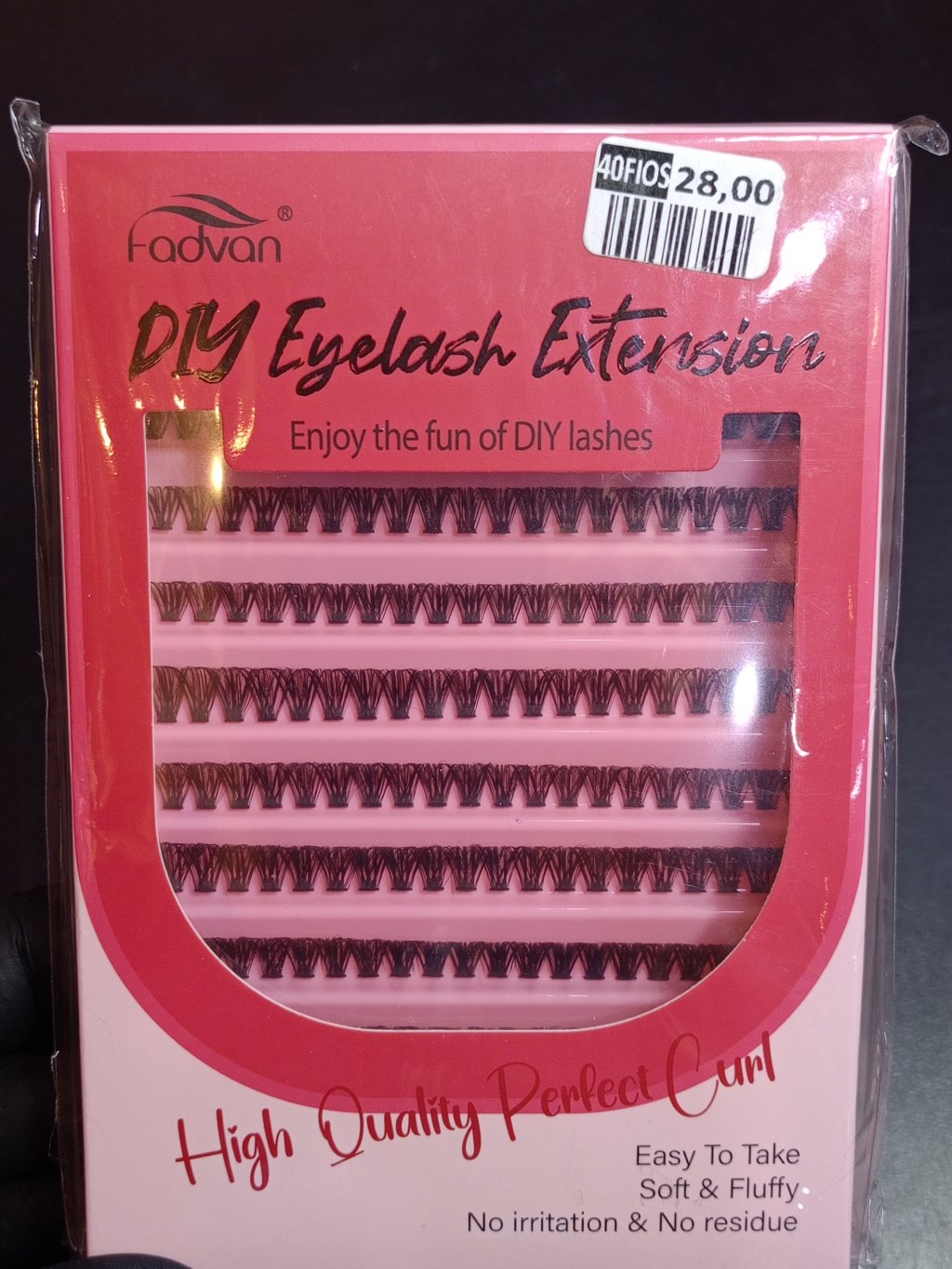 CÍLIOS TUFINHO FADVAN (40 FIOS)