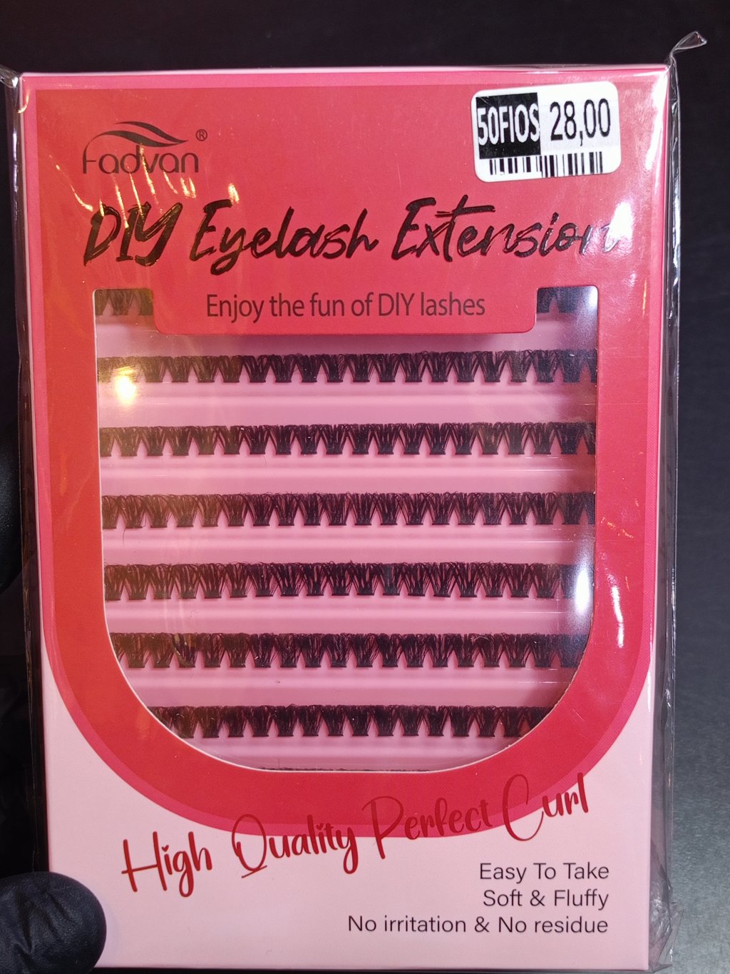 CÍLIOS TUFINHO FADVAN (50 FIOS)