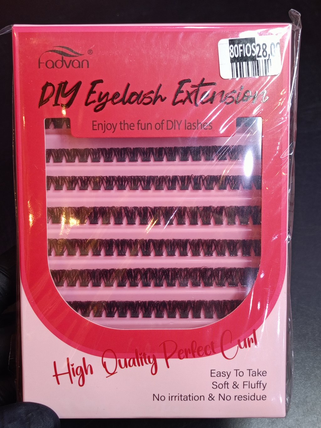 CÍLIOS TUFINHO FADVAN (80 FIOS)