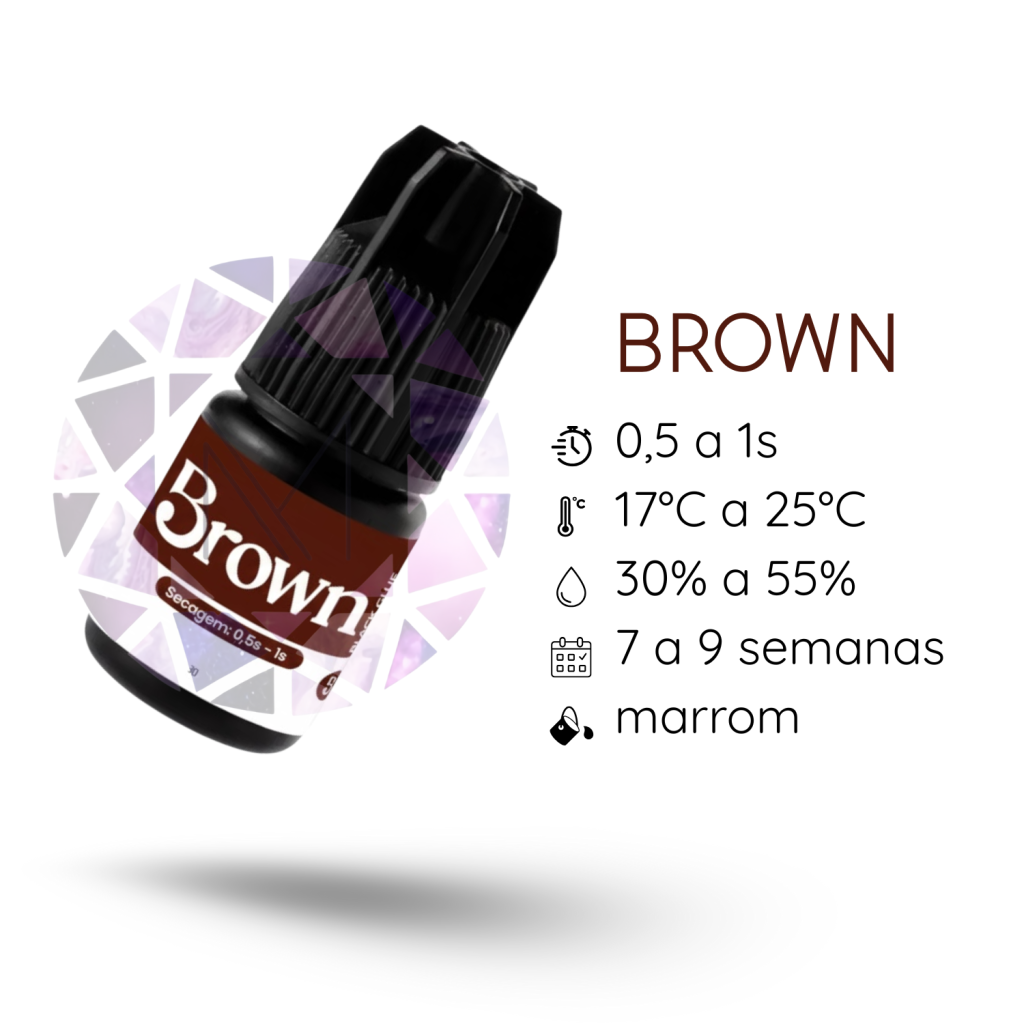 COLA/ADESIVO BEAUTIFY PRO - BROWN 3G