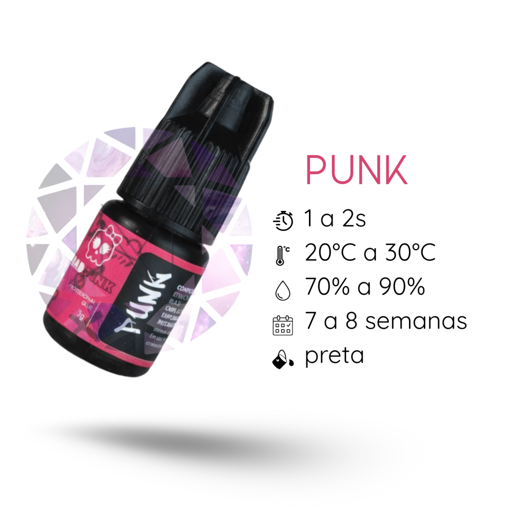 COLA/ADESIVO BAD PINK - PUNK 3G