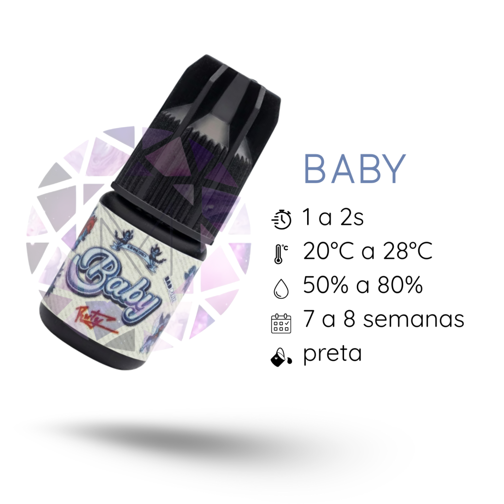 COLA/ADESIVO BAD PINK - BABY 3G