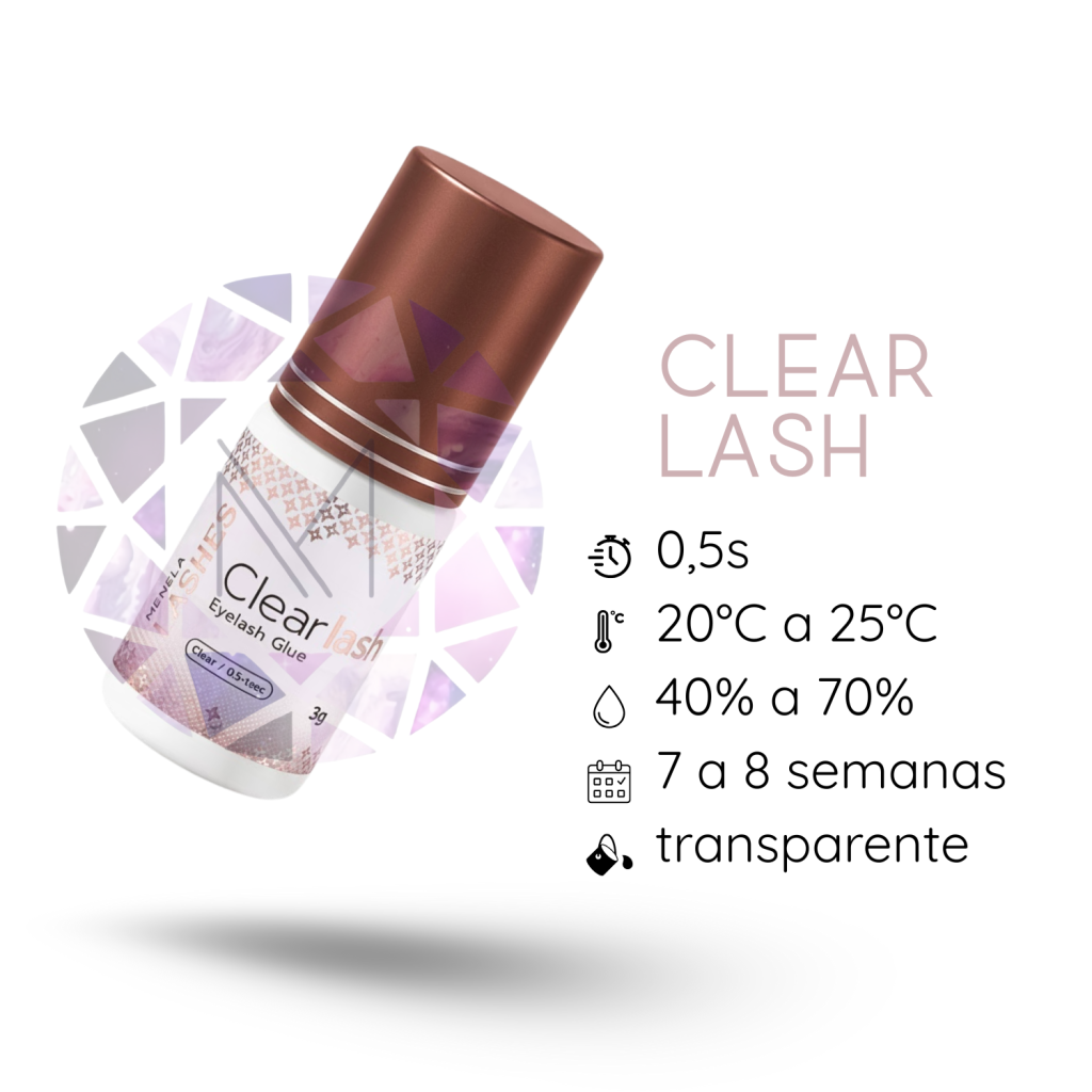 COLA/ADESIVO MENELA - CLEAR LASH 3G