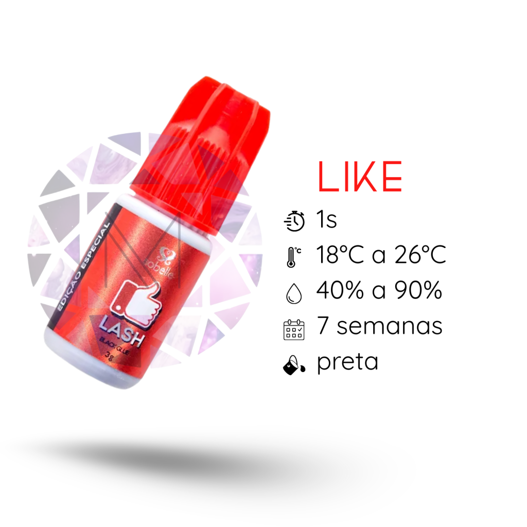 COLA/ADESIVO SOBELLE - LIKE LASH 3G