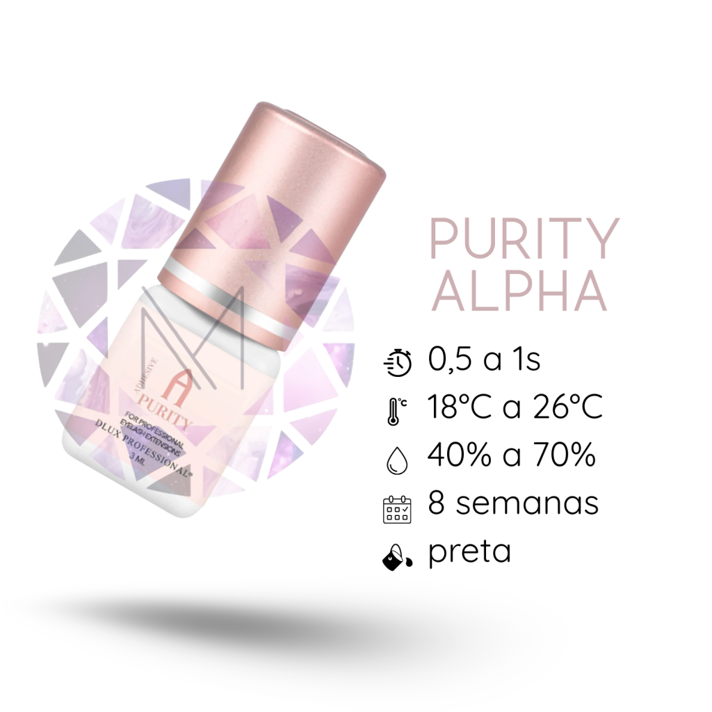 COLA/ADESIVO DLUX PROFESSIONAL - PURITY ALPHA 3G