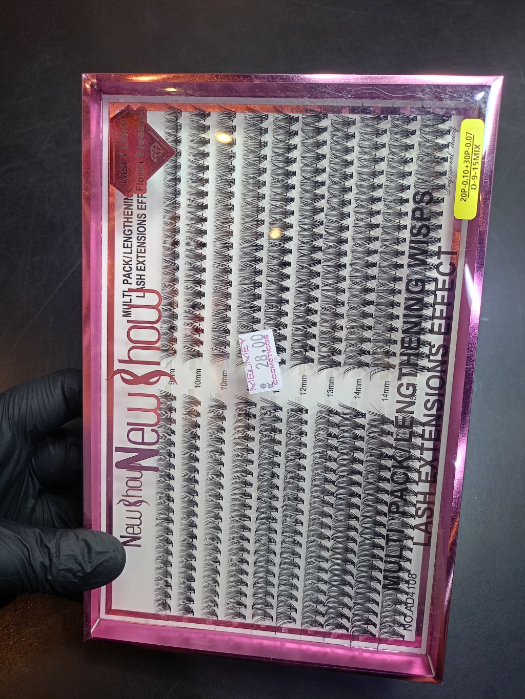 CÍLIOS TUFINHO NEW SHOW (EMBALAGEM ROSA)