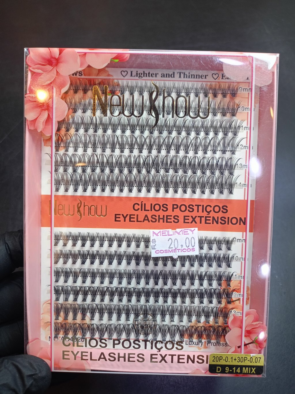 CÍLIOS TUFINHO NEW SHOW (EMBALAGEM FLOR)