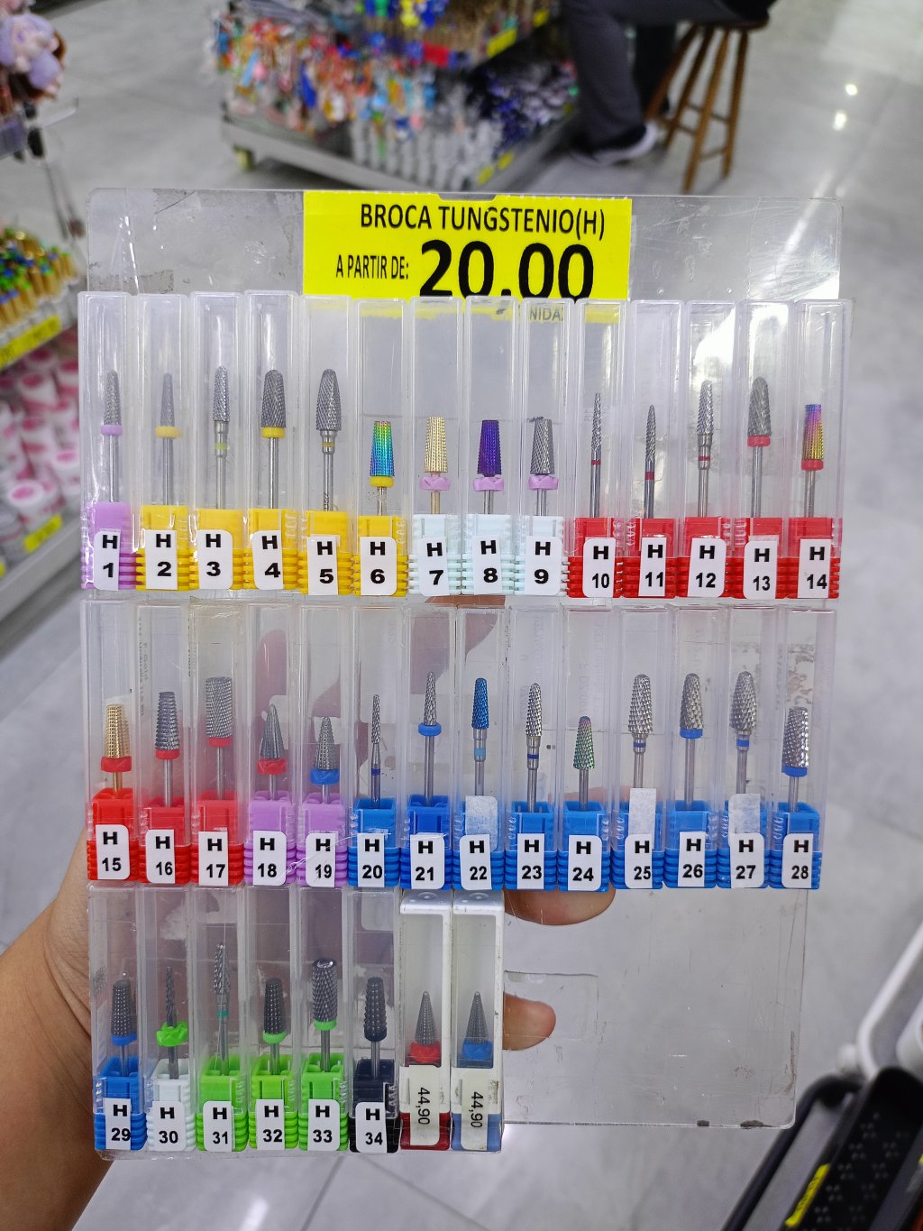 BROCA DE TUNGSTÊNIO