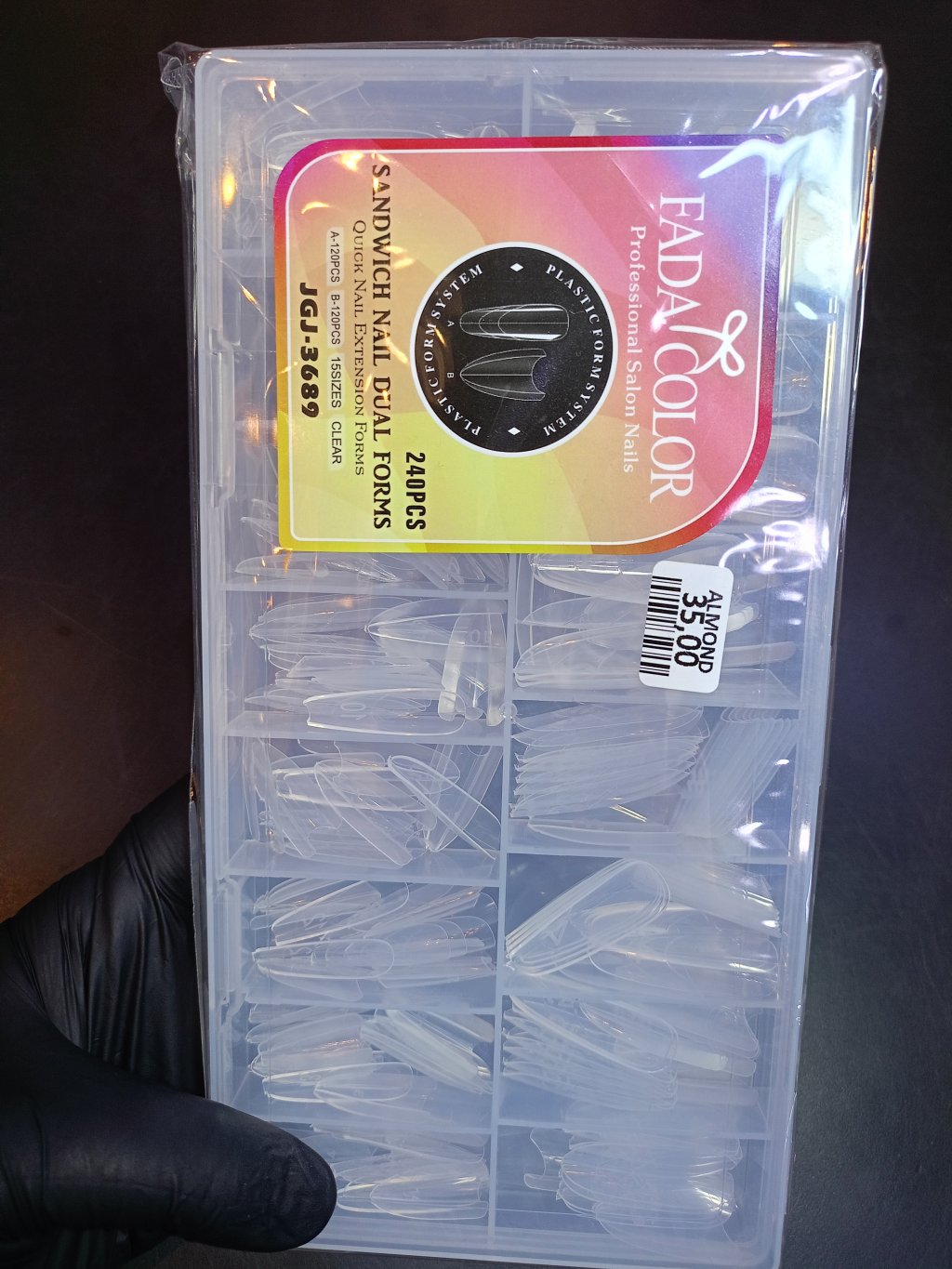 MOLDE SANDUÍCHE FADA COLOR - ALMOND 