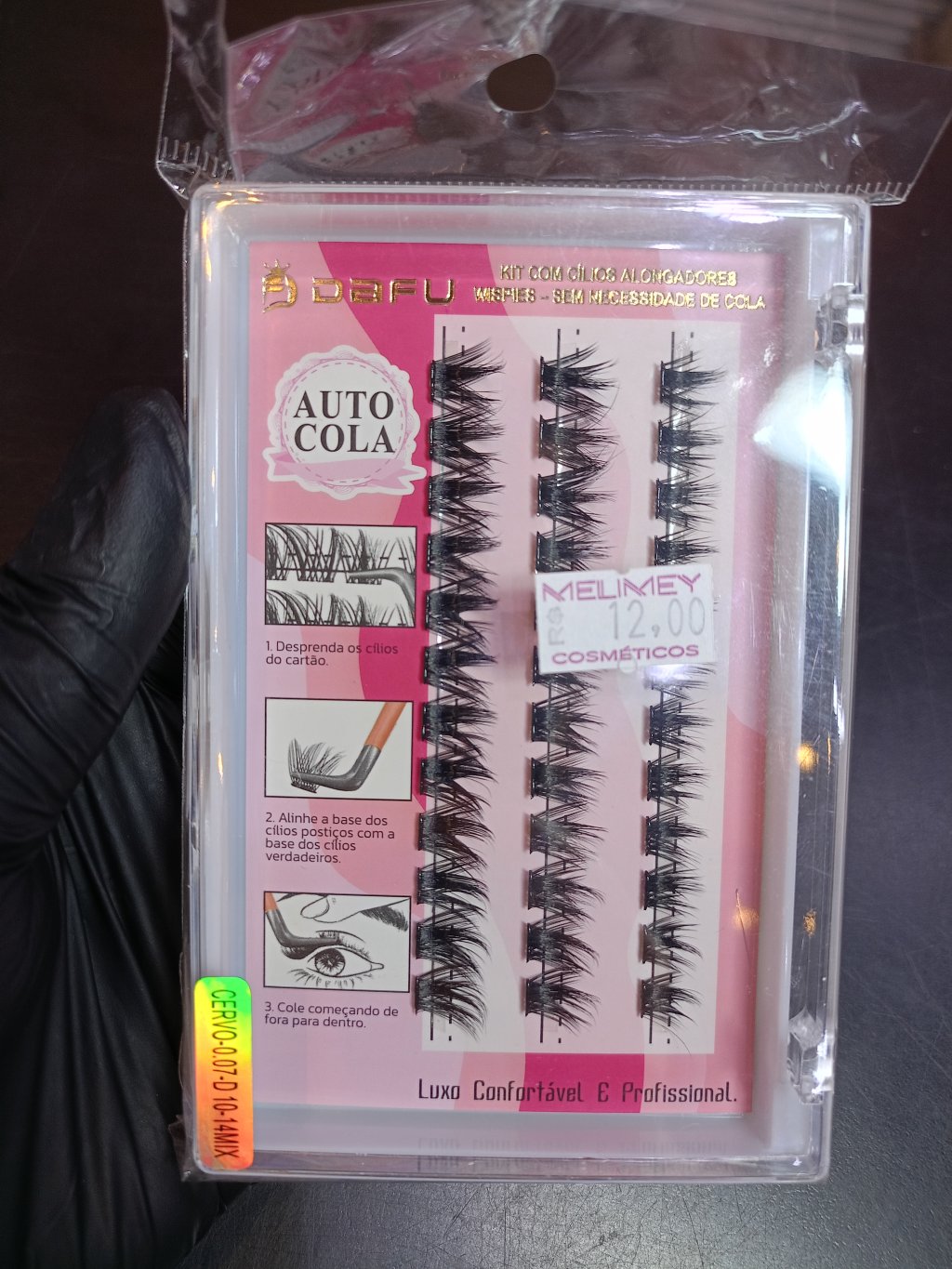 CÍLIOS TUFINHO DAFU (AUTO COLA)