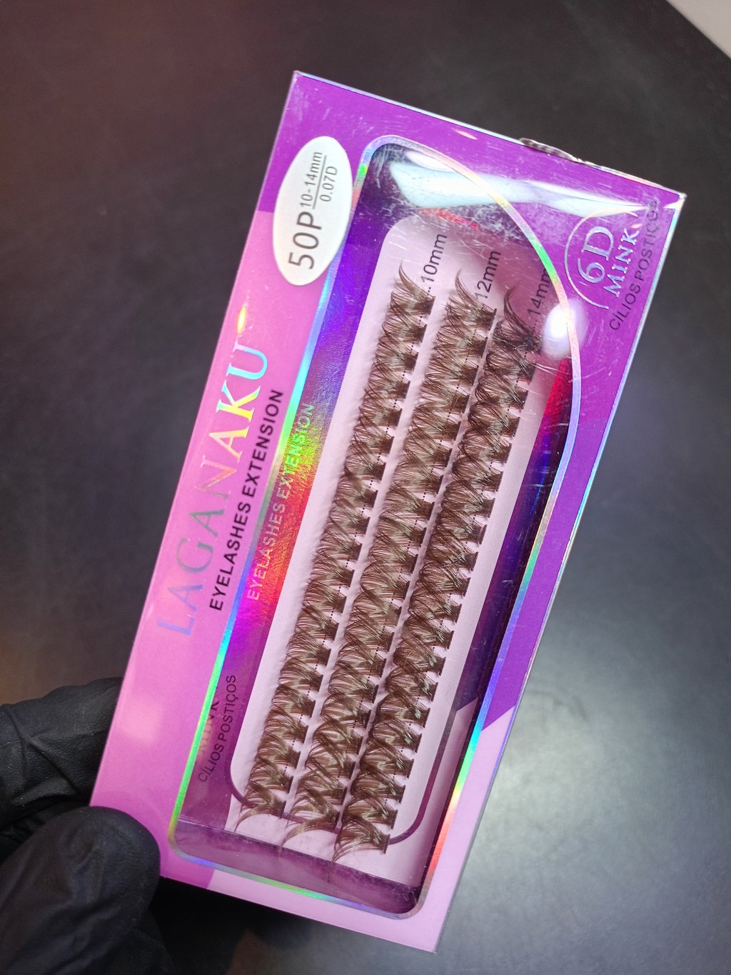 CÍLIOS TUFINHO LAGANAKU MARROM 