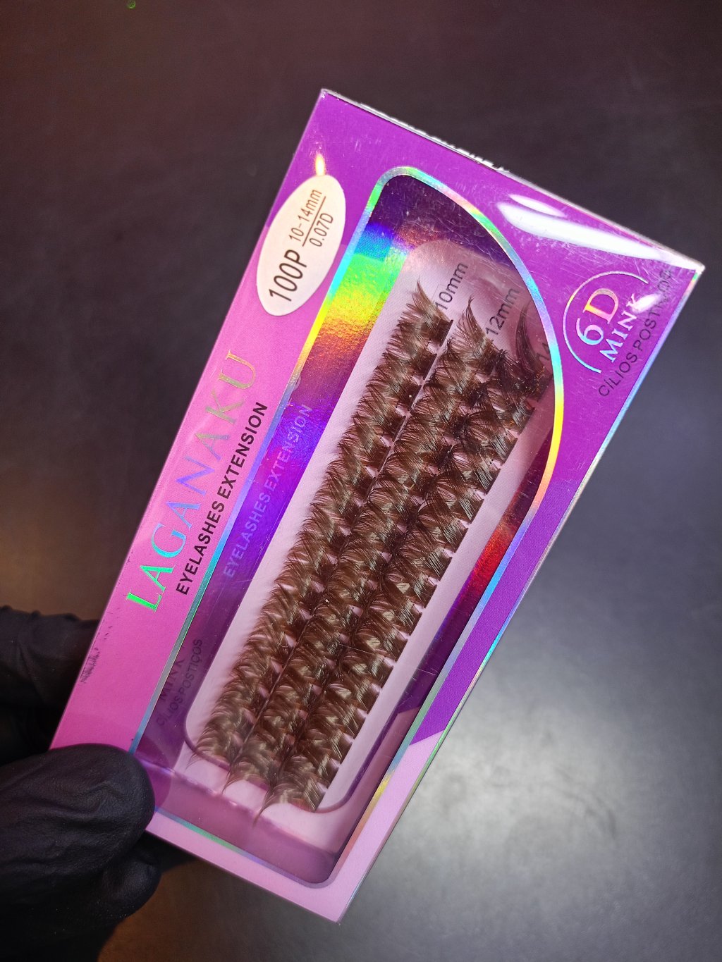 CÍLIOS TUFINHO LAGANAKU MARROM 