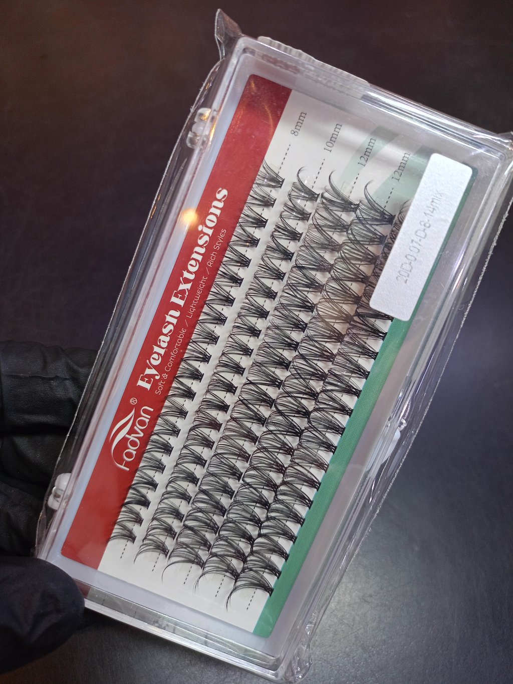 CÍLIOS TUFINHO FADVAN (EMBALAGEM VERMELHA/VERDE)