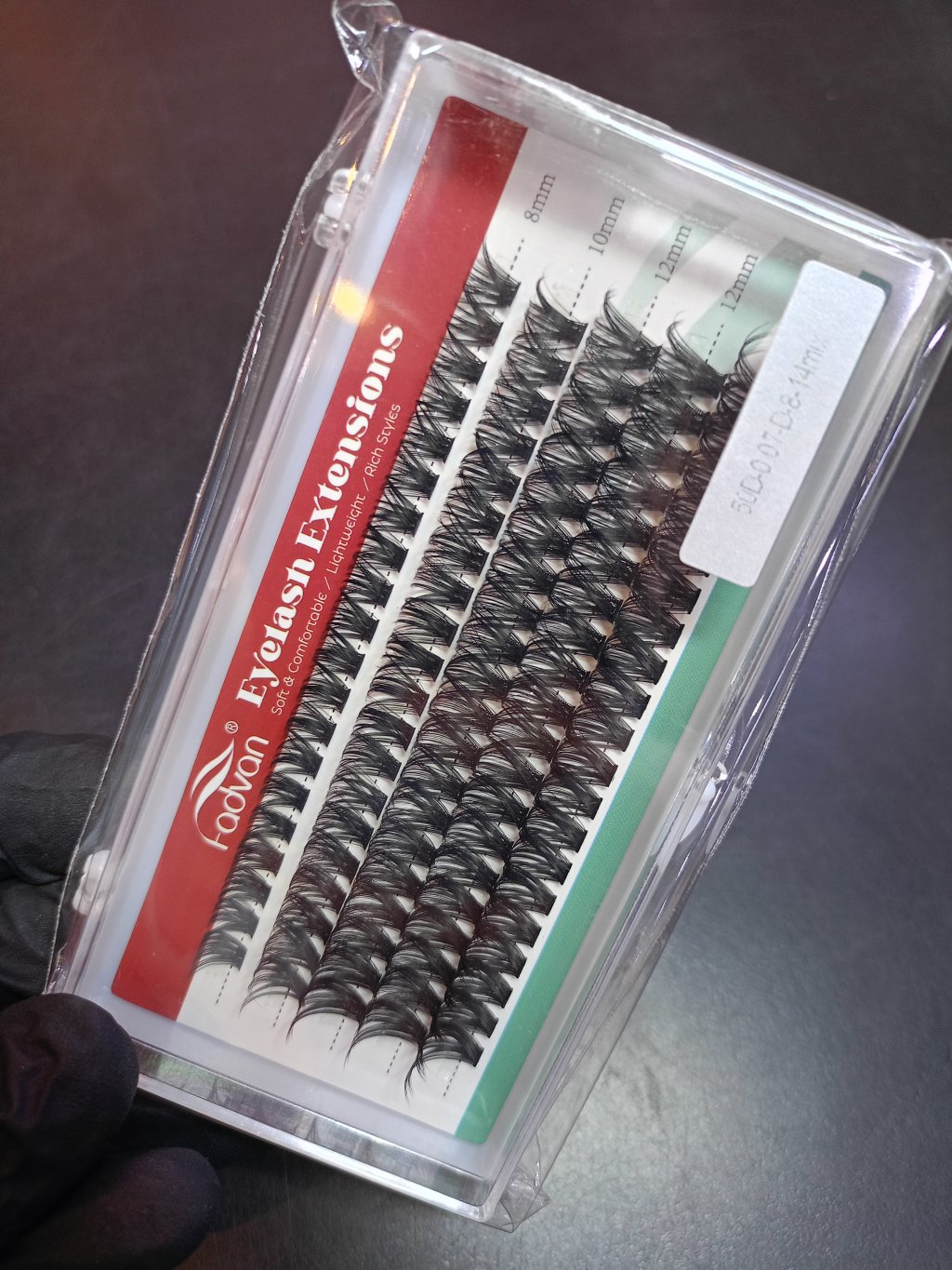 CÍLIOS TUFINHO FADVAN (EMBALAGEM VERMELHA/VERDE)