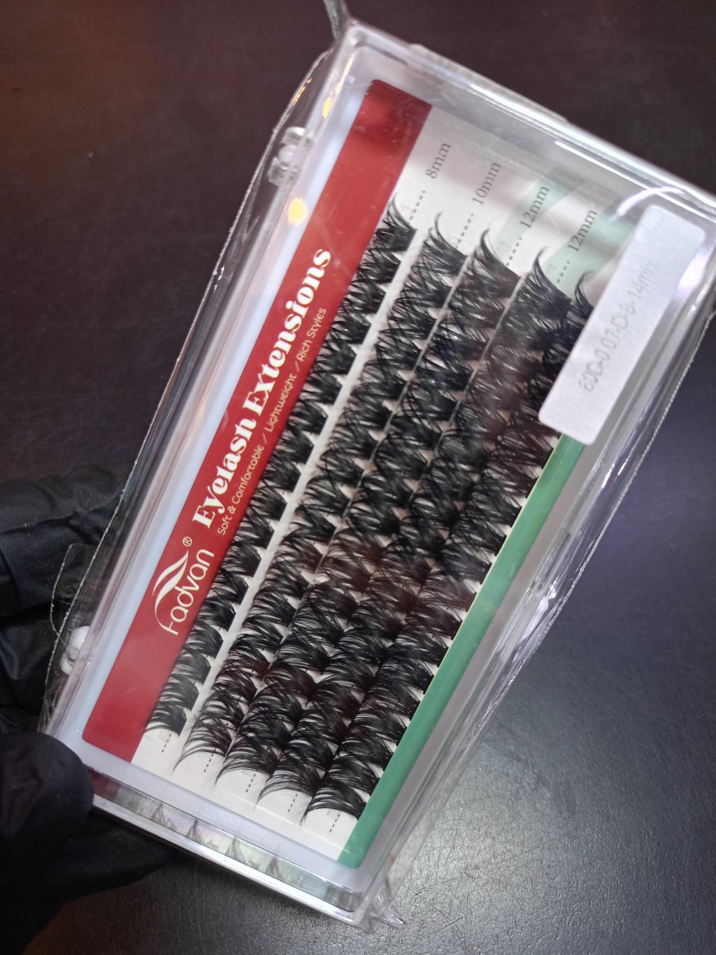 CÍLIOS TUFINHO FADVAN (EMBALAGEM VERMELHA/VERDE)