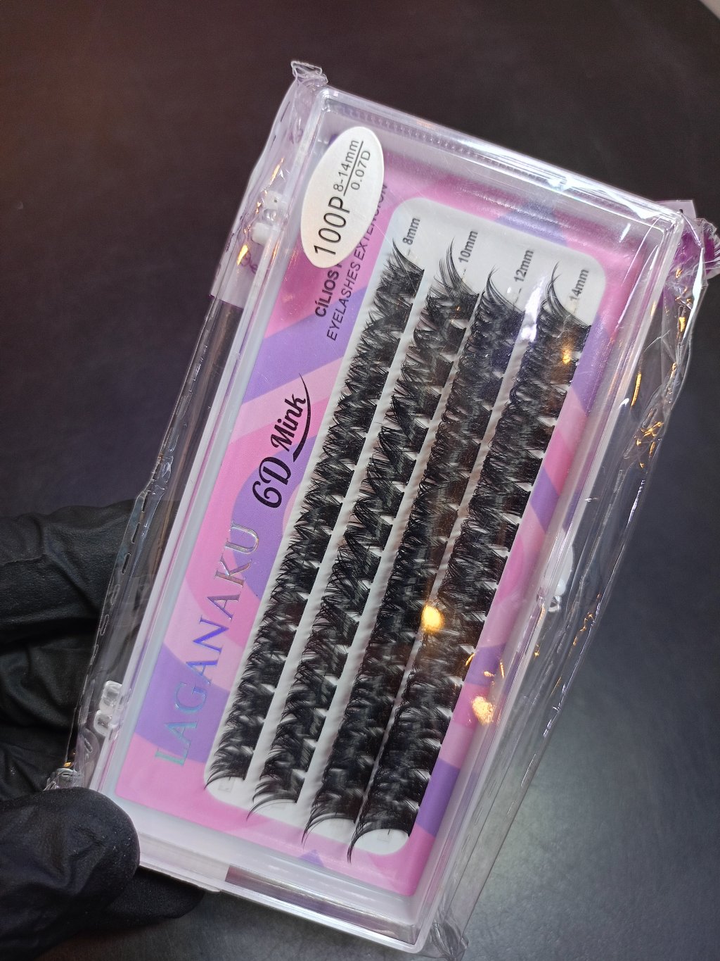 CÍLIOS TUFINHO LAGANAKU 6D MINK