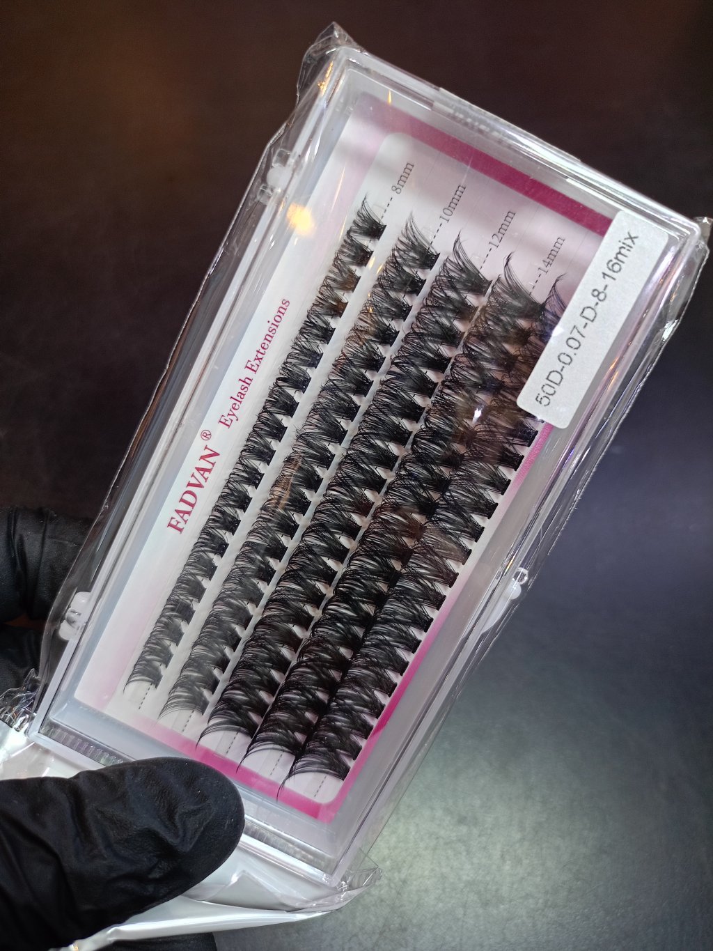 CÍLIOS TUFINHO FADVAN (EMBALAGEM ROSA/BRANCO)