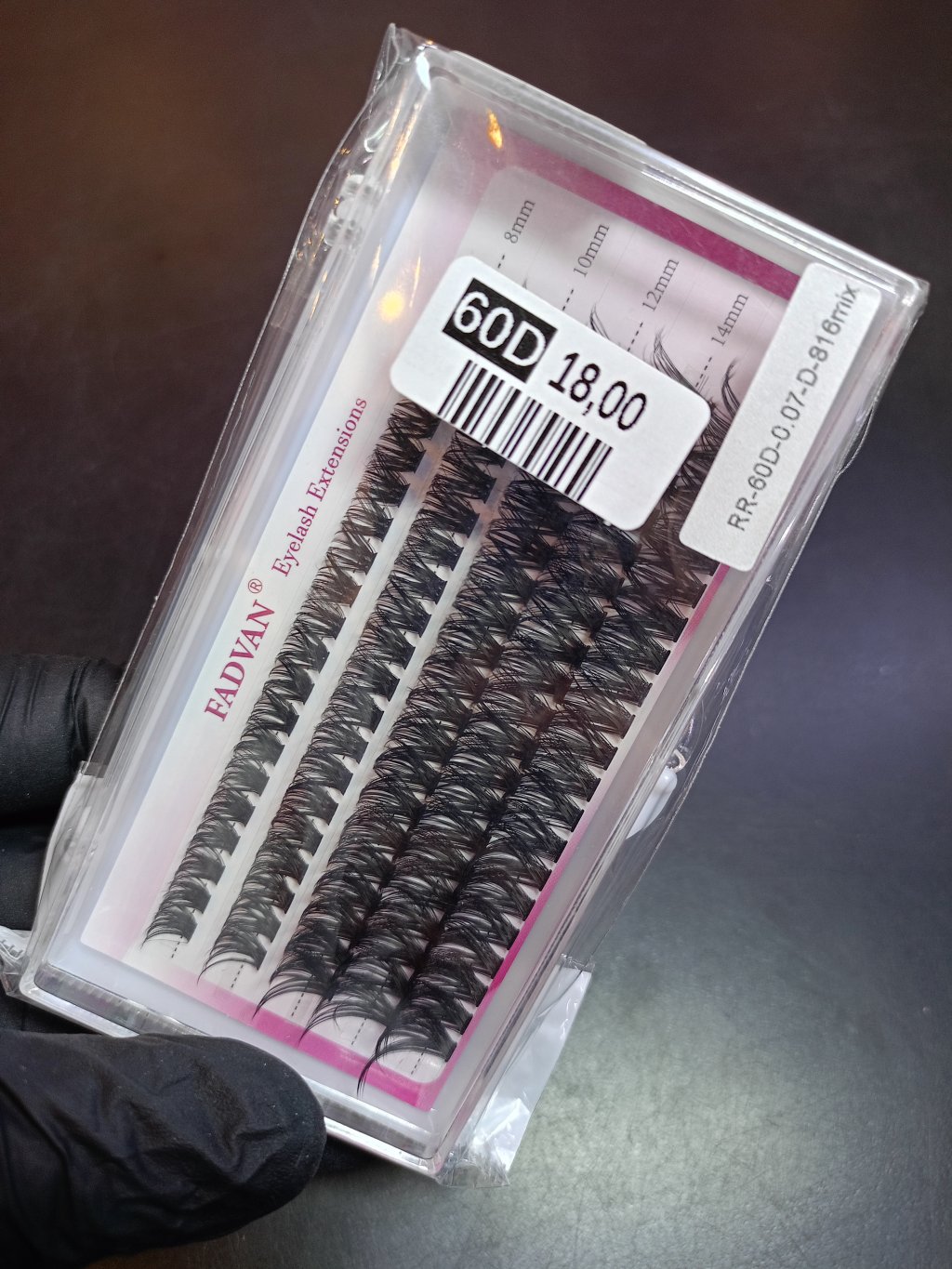 CÍLIOS TUFINHO FADVAN (EMBALAGEM ROSA/BRANCO)