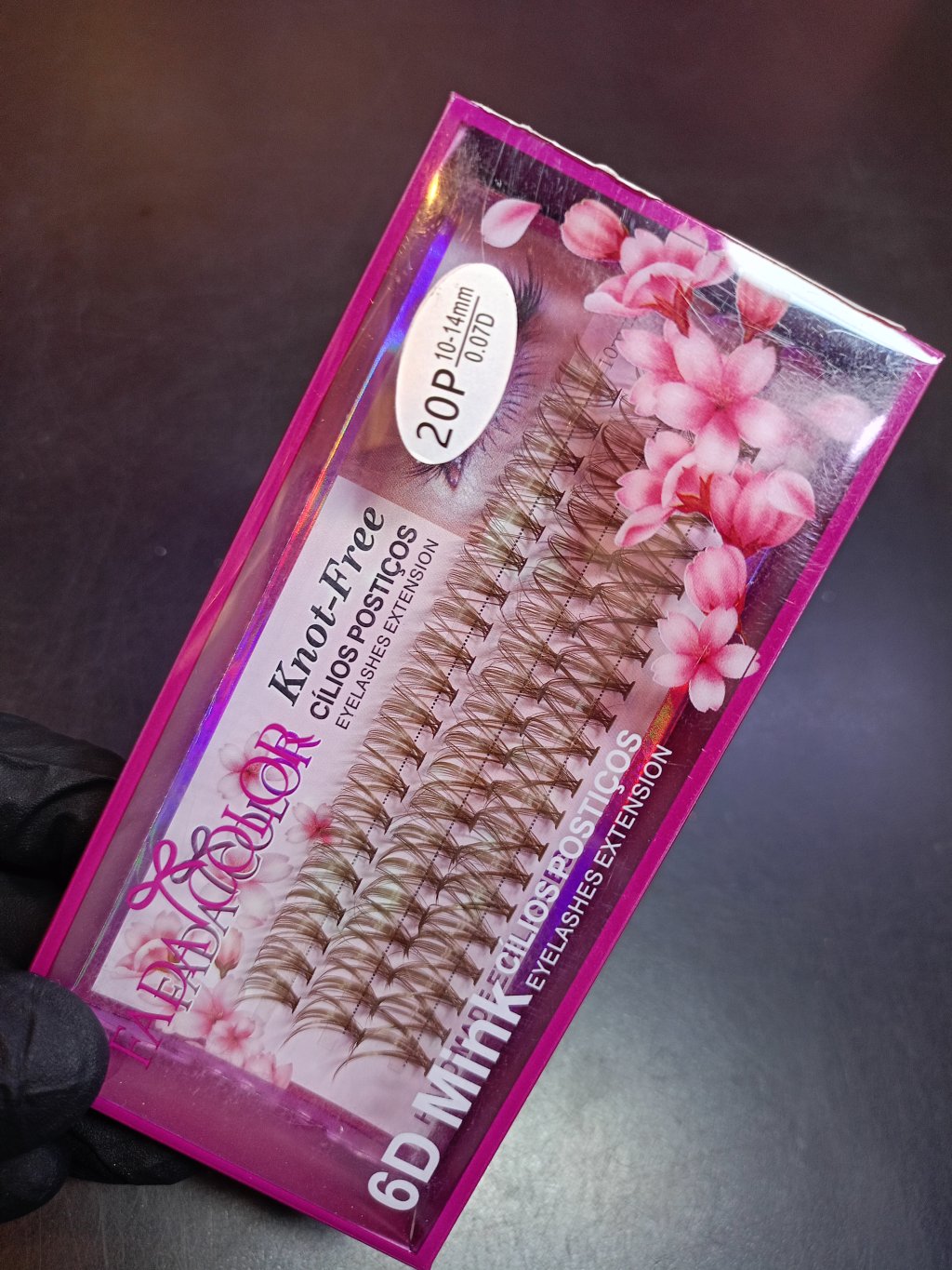 CÍLIOS TUFINHO FADA COLOR MARROM