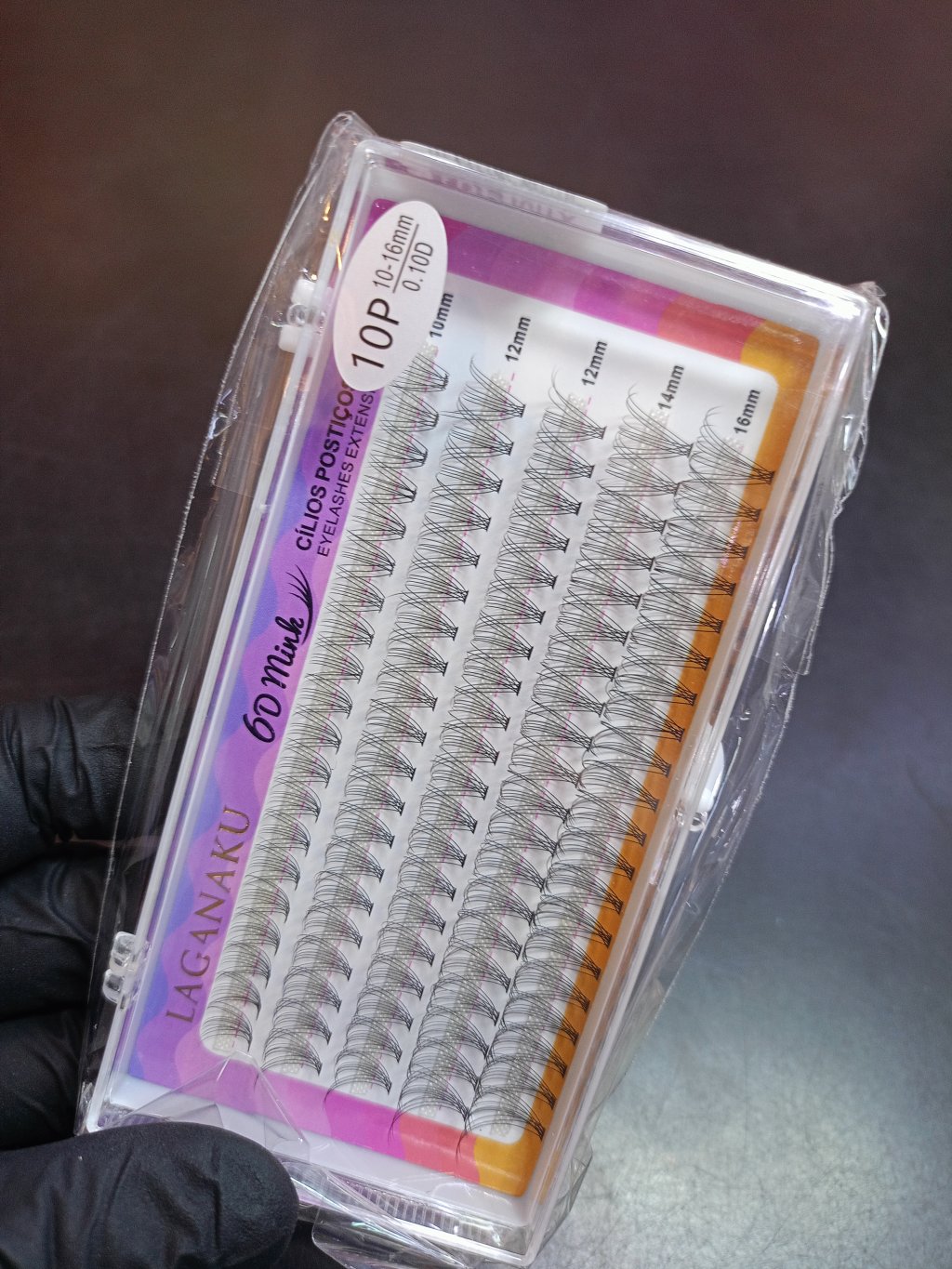 CÍLIOS TUFINHO LAGANAKU (EMBALAGEM ROXO/AMARELO)