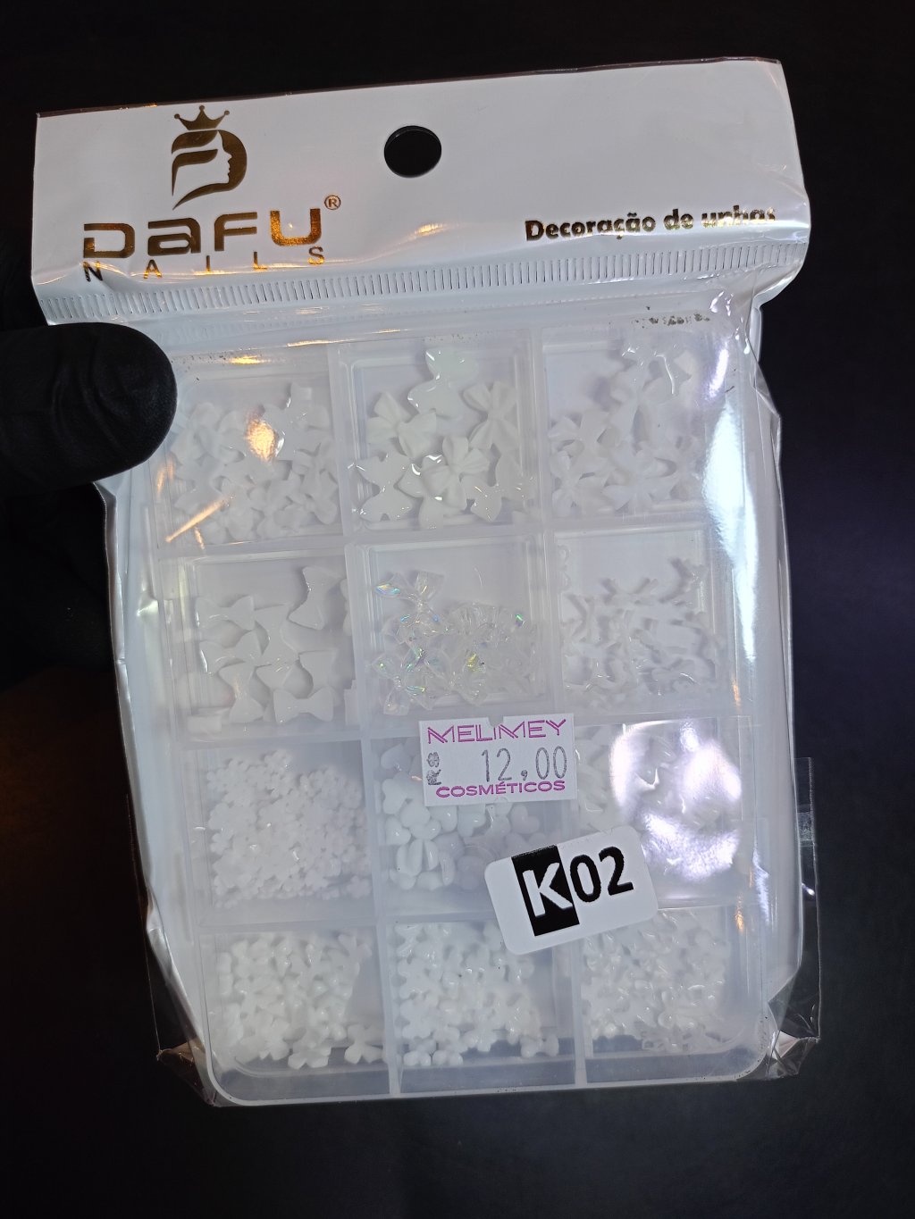 KIT CHARM DAFU K02 (BRANCO)